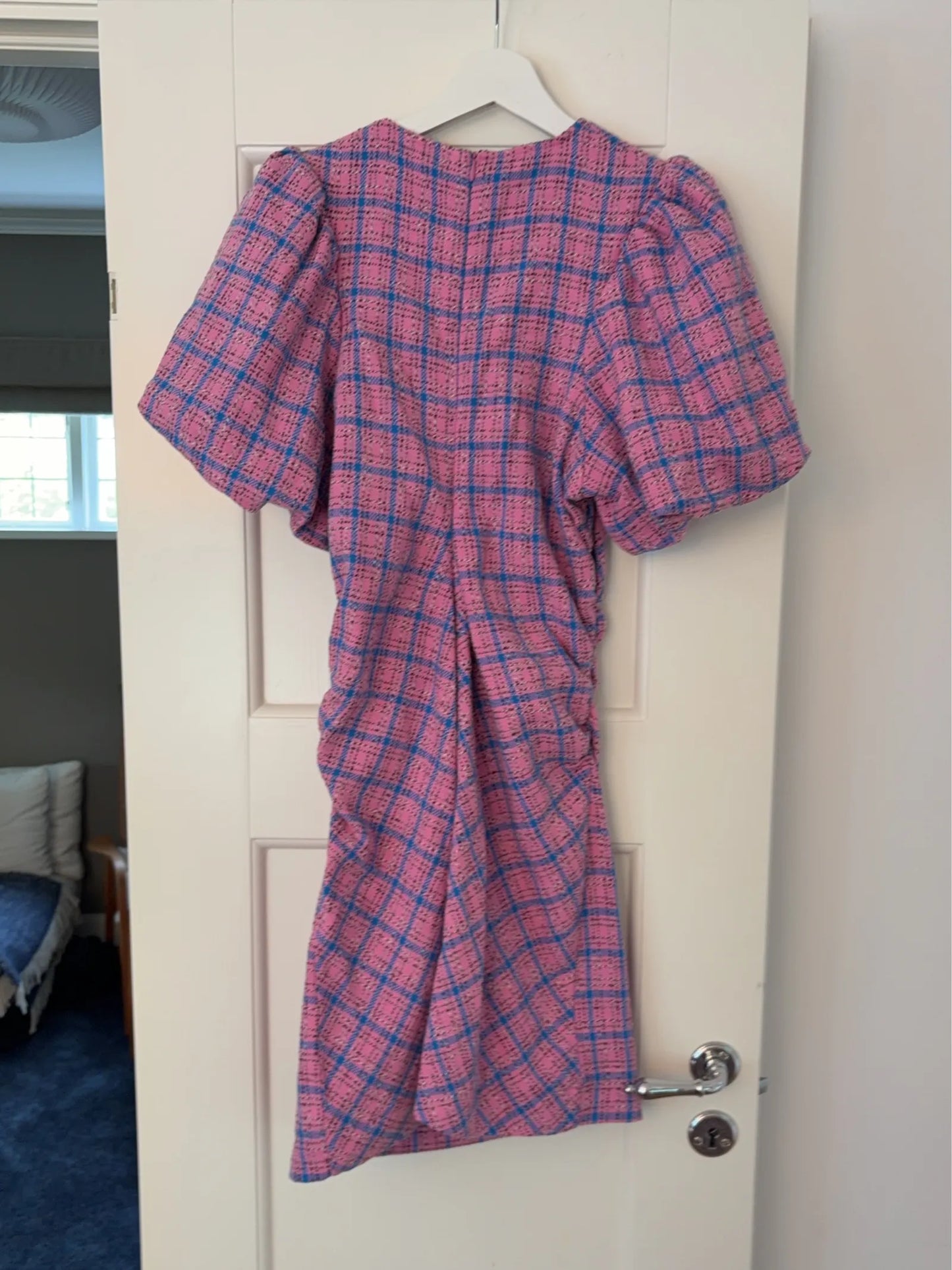 Ganni Check Suiting Mini-klänning NWT