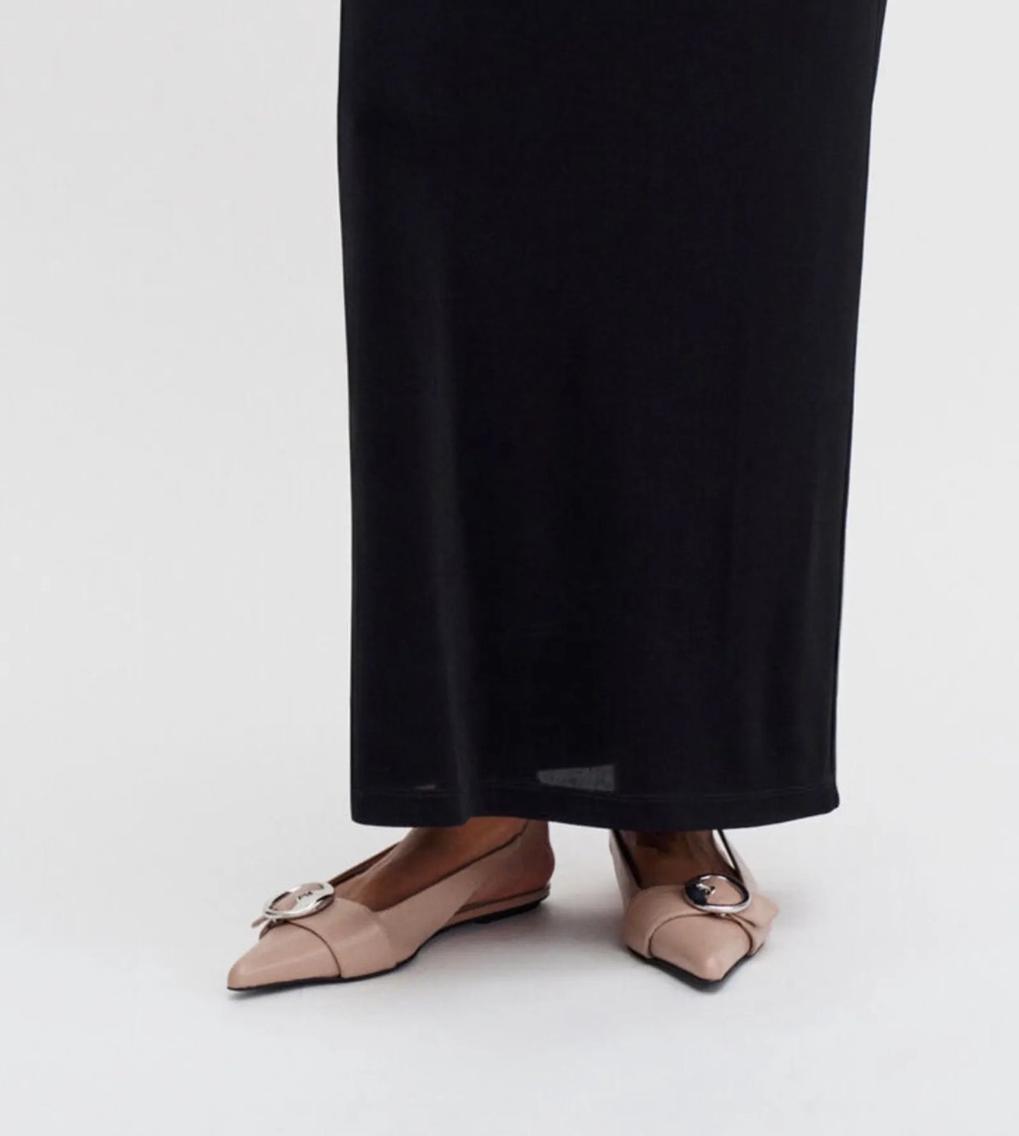 Filippa K Sling Back Flats Powder Beige-skinnskor NWOT