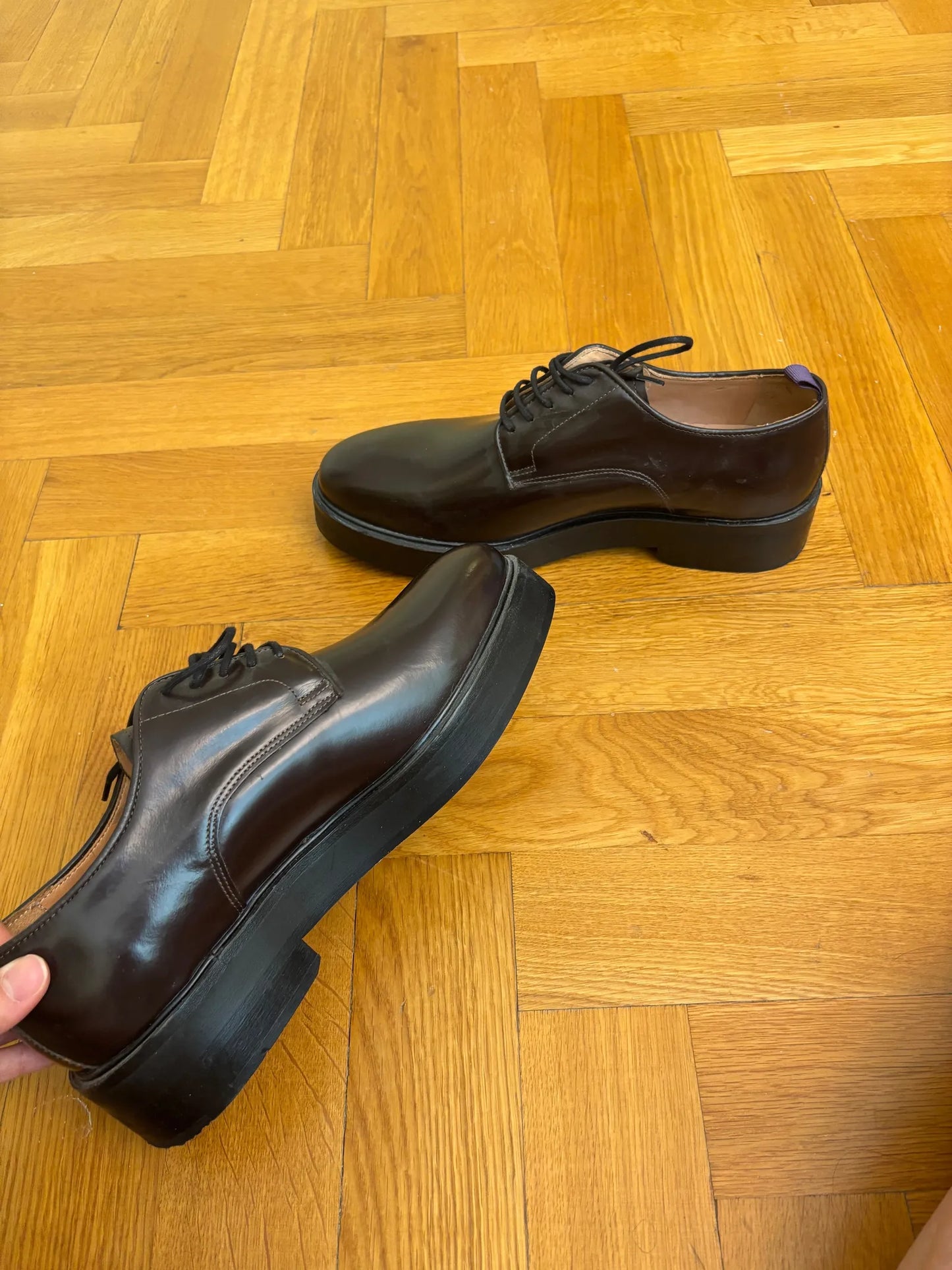 Eytys Kingston Leather Castanho-skinnskor