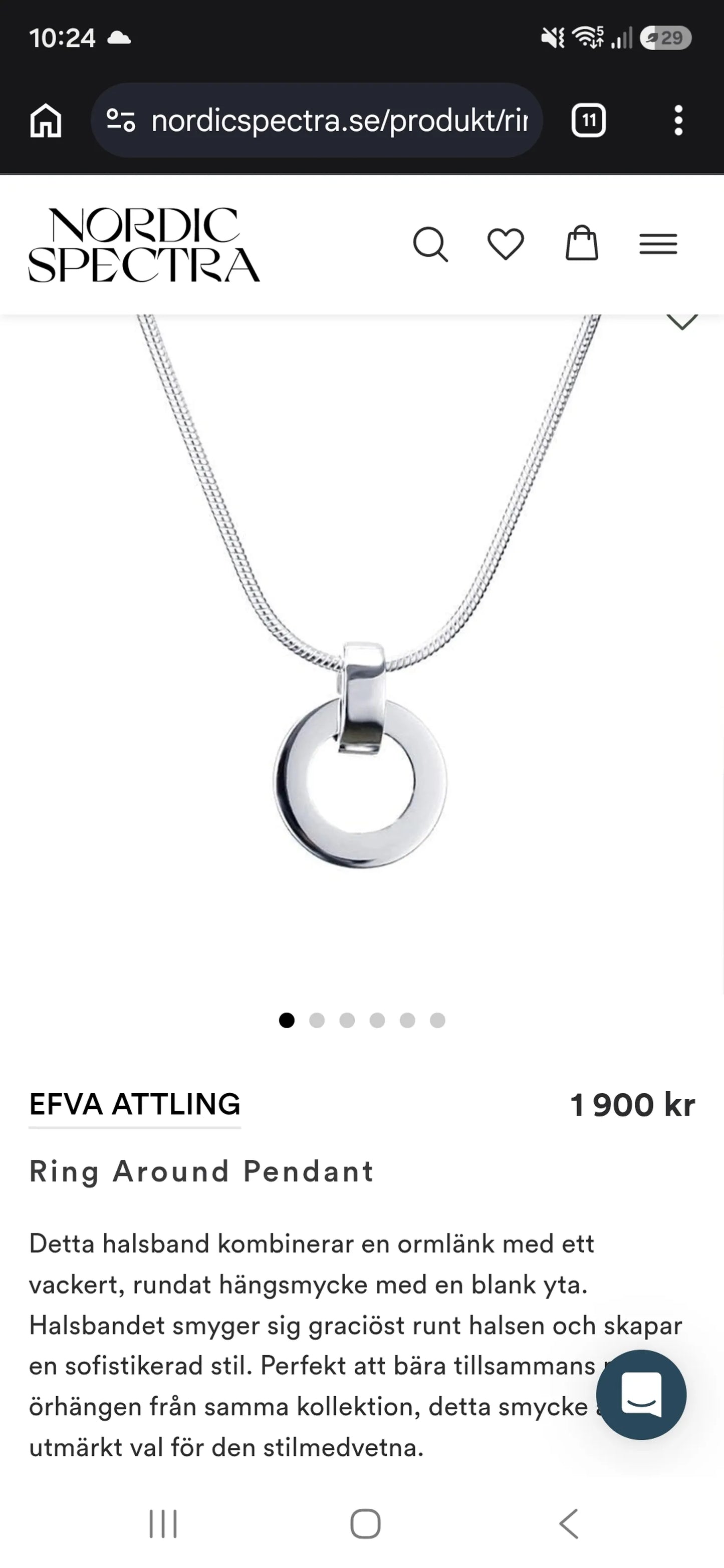 Efva Attling-halsband