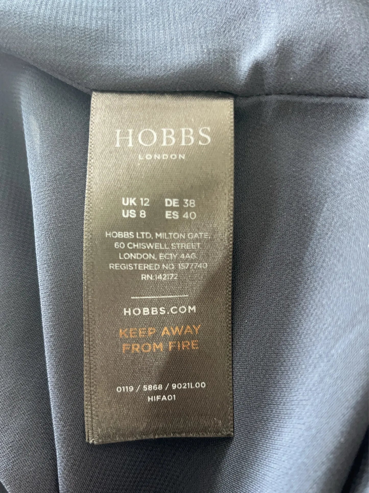 Hobbs-klänning