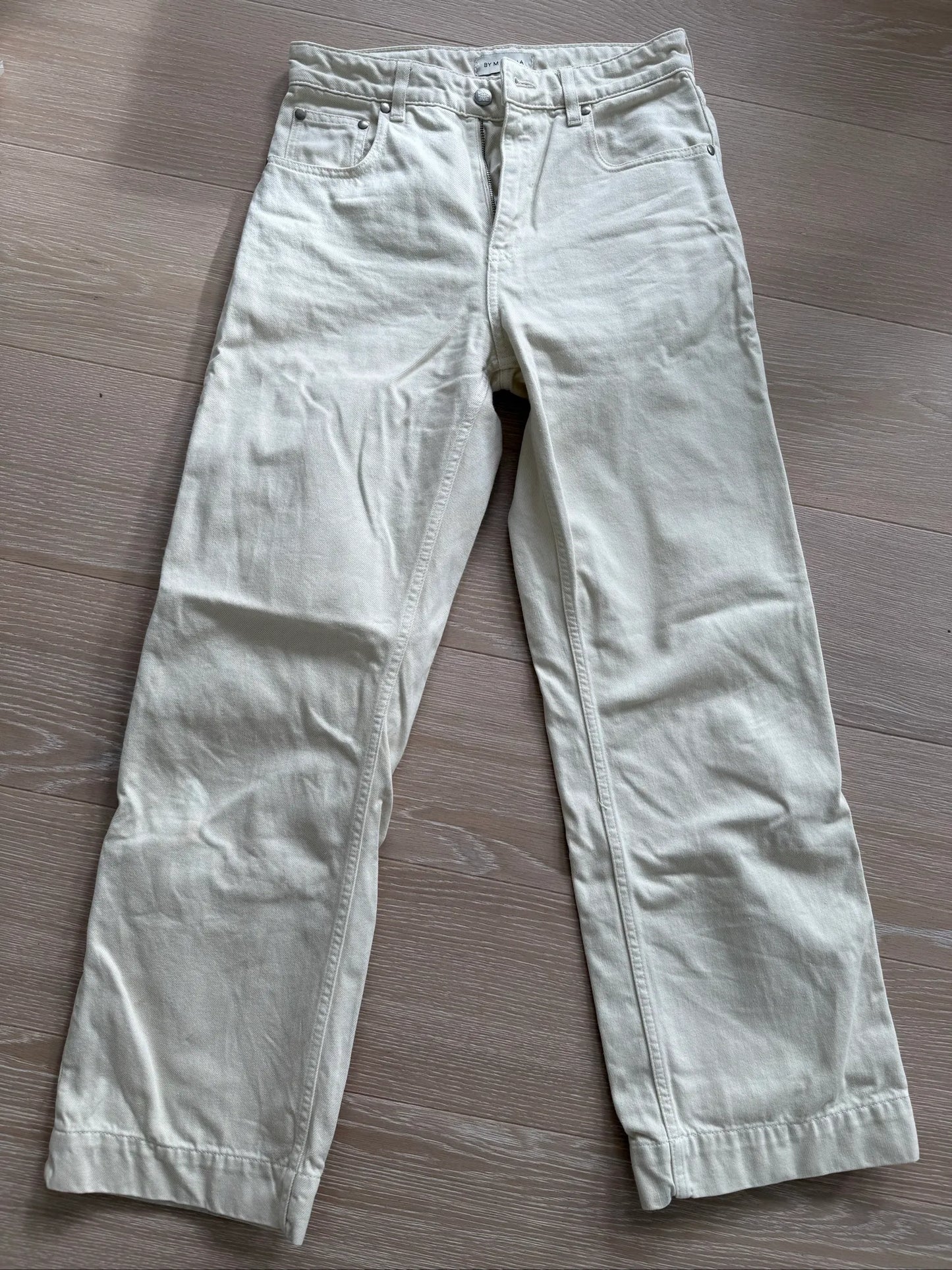 By Malina Paula High-rise Straight Jeans