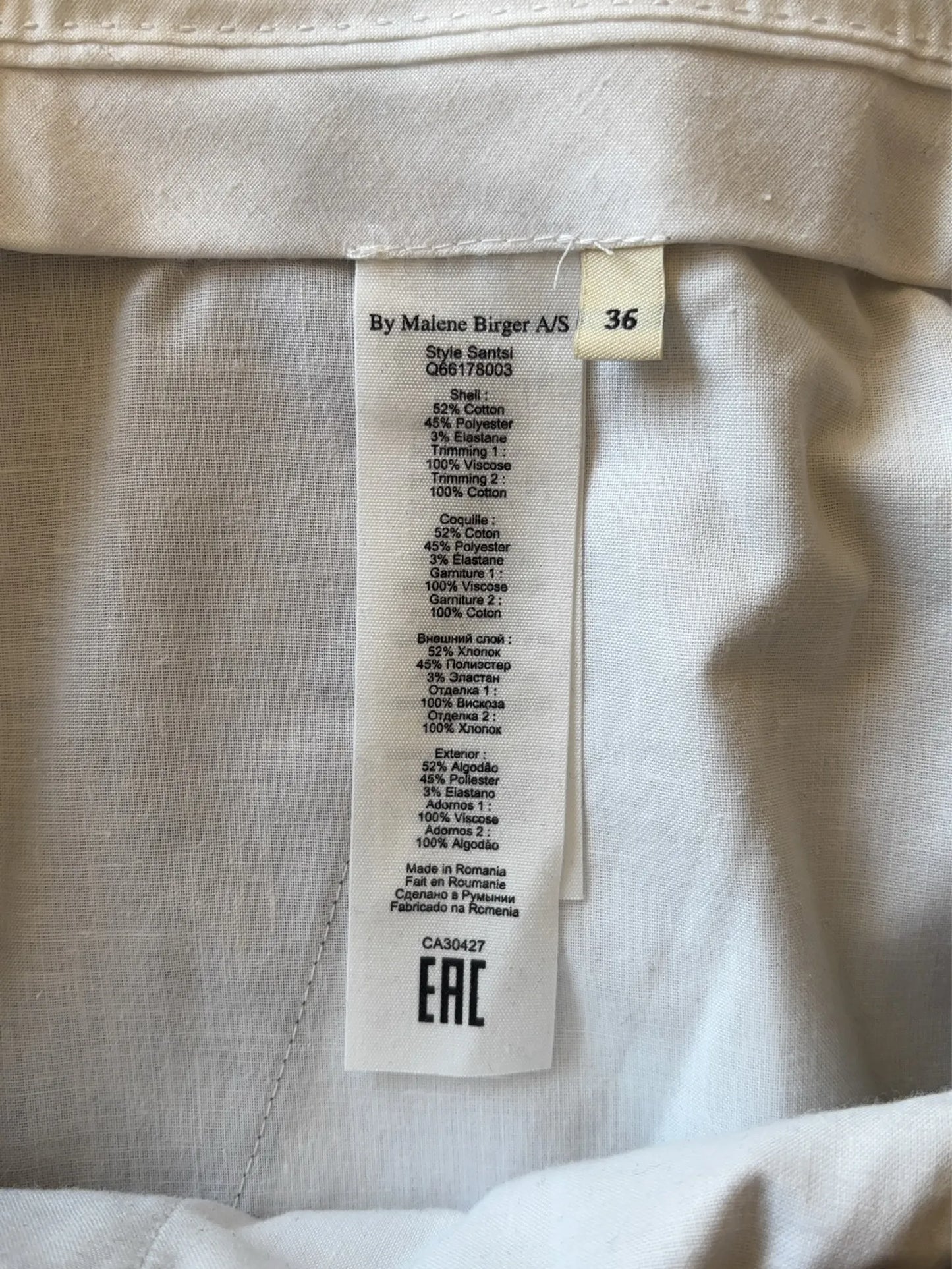 By Malene Birger Santsi-kostymbyxor NWOT