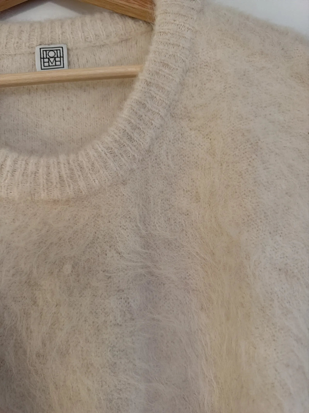 Toteme Boxy Alpaca Knit Sweater