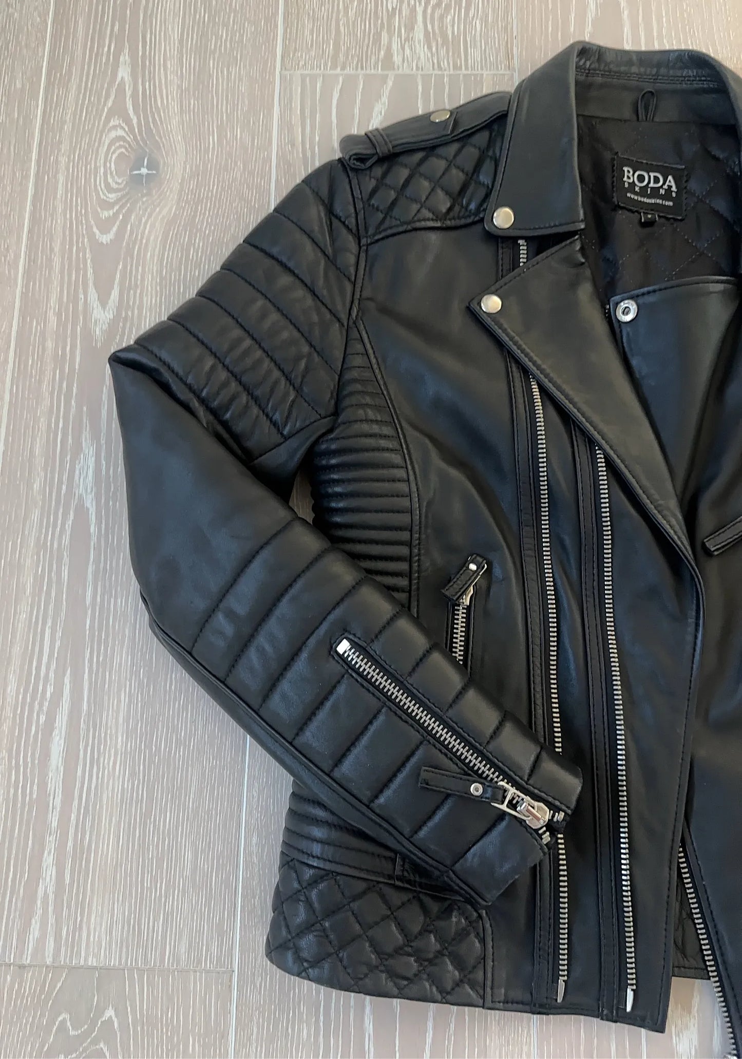 BODA SKINS Bikerjacka-skinnjacka