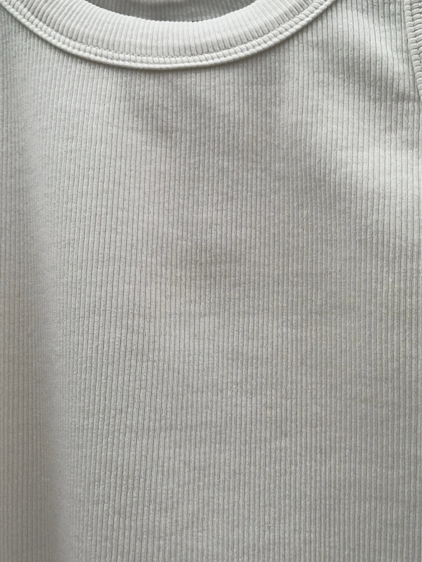 Toteme Espera Rib Tank White-linne