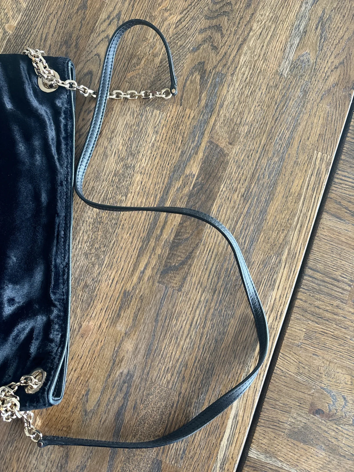 Jimmy Choo Alexia Velvet Shoulder bag