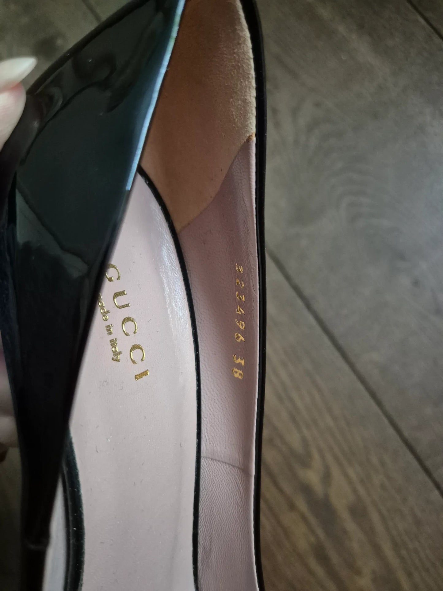 Gucci Horsebit-skinnklackar NWOT