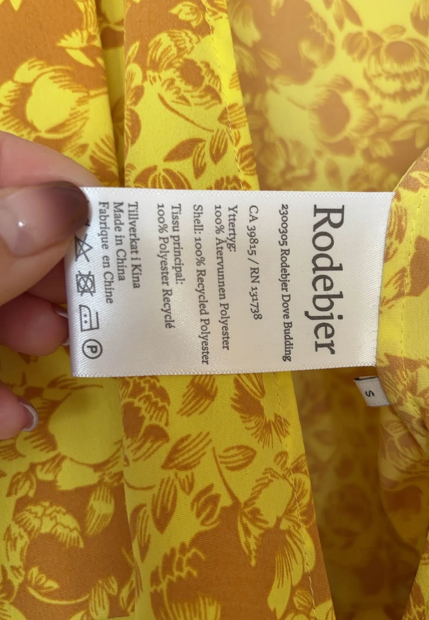 Rodebjer Dove Budding Blouse