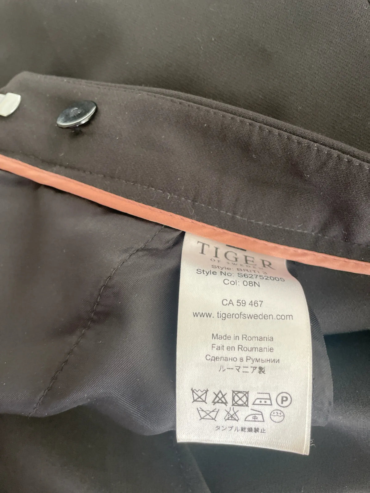 Tiger of Sweden Bootcut-kostymbyxor