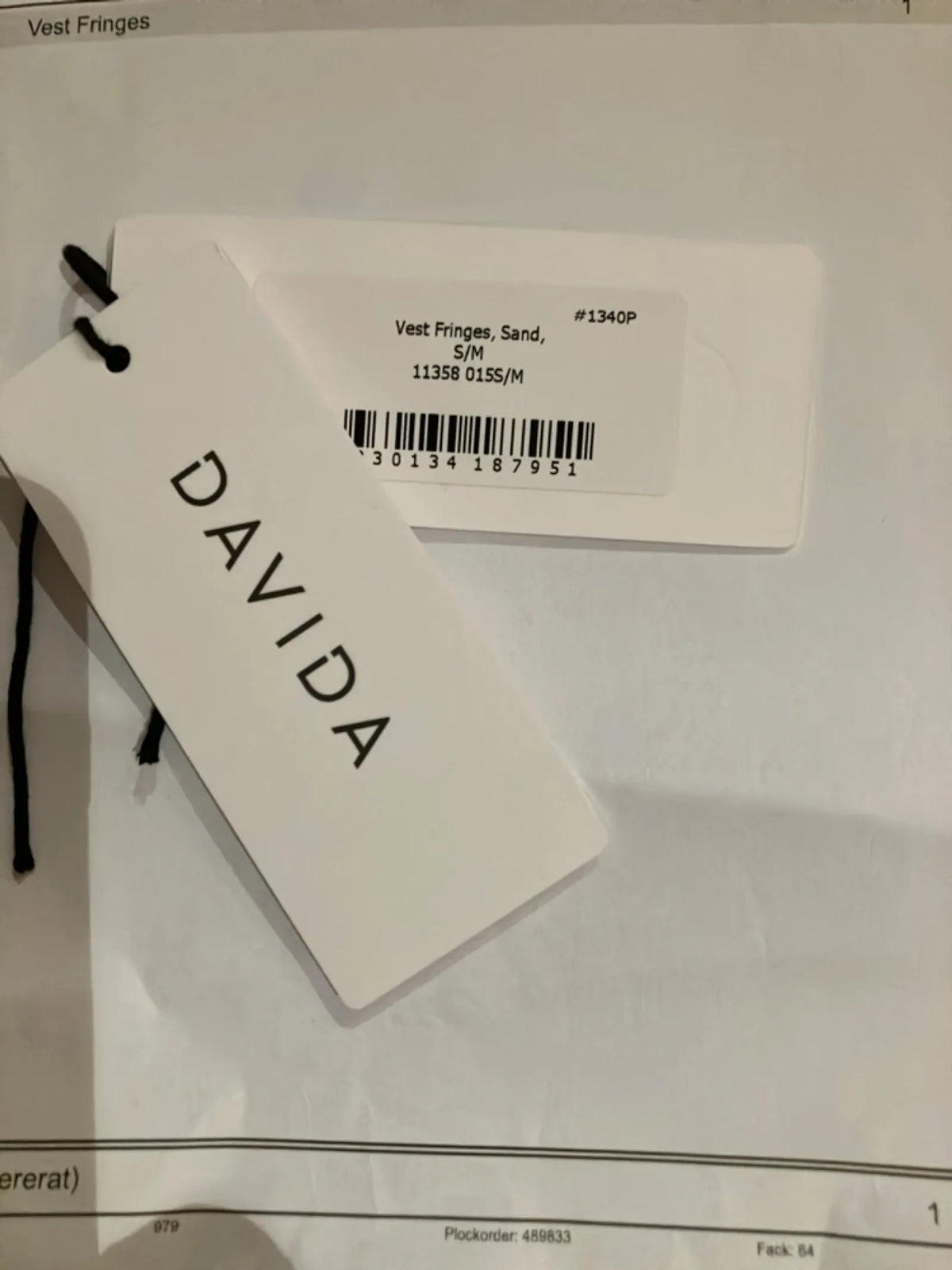 Davida Fringes Vest