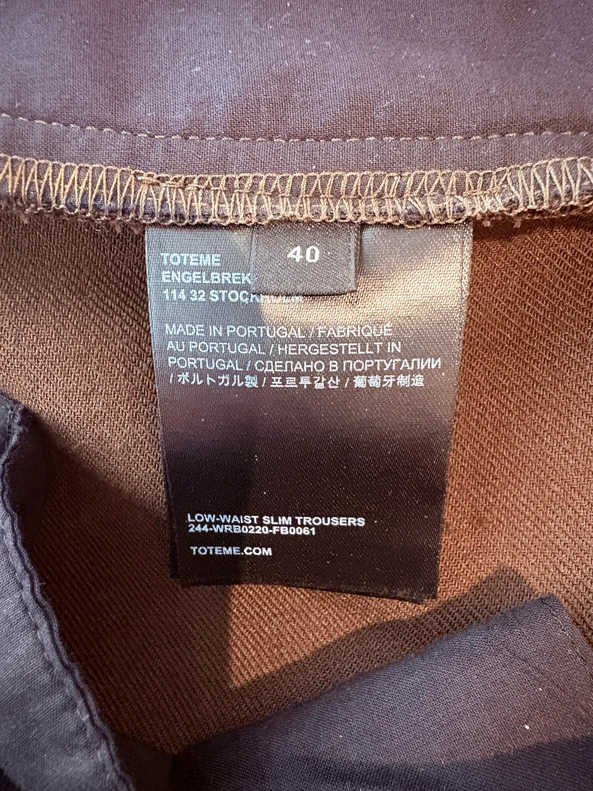 Toteme Suit Trousers