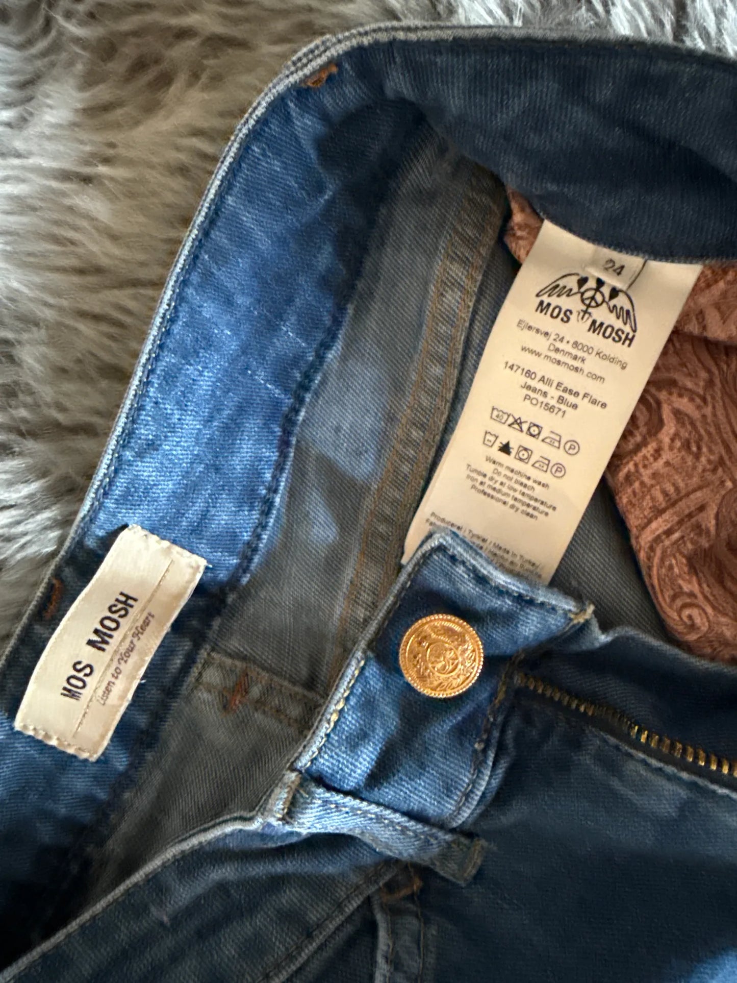 Mos Mosh Alla Ease Flare 147160-jeans