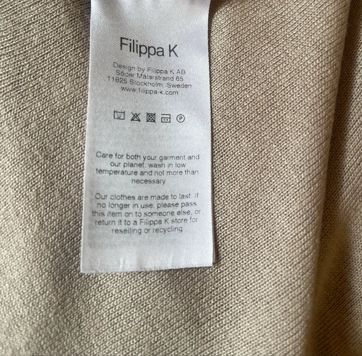 Filippa K-sidentröja