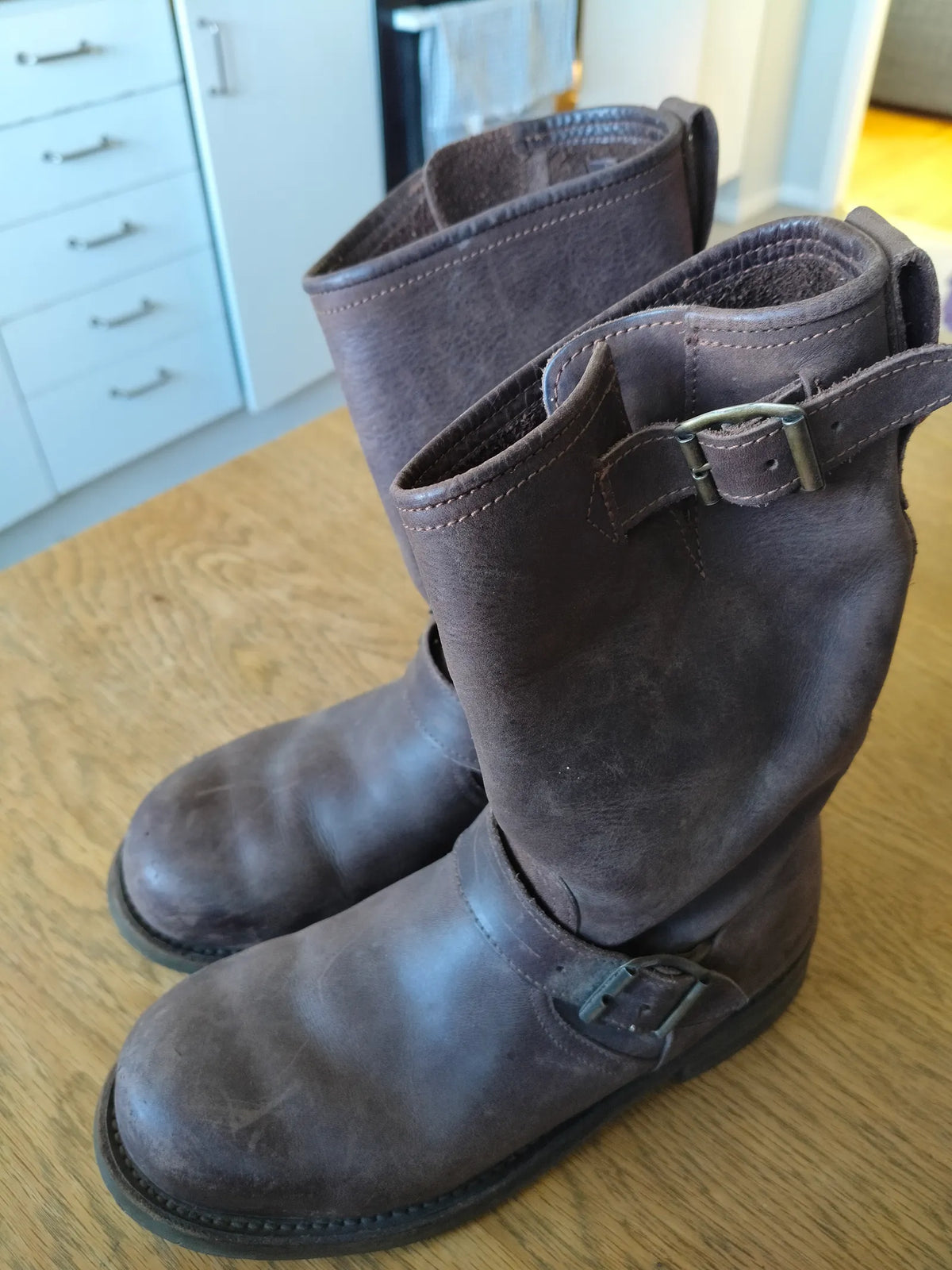 Primeboots Engineer Mid-1-skinnkängor