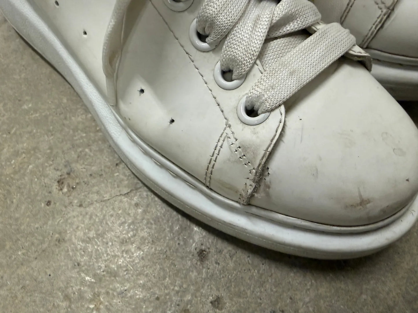 Alexander Mcqueen-skinnsneakers
