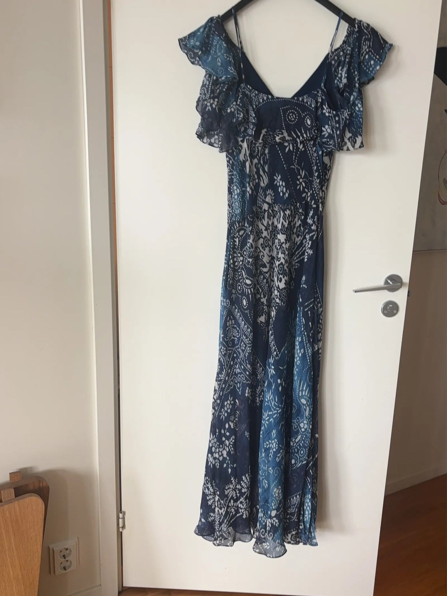 Ralph Lauren-sidenklänning NWOT