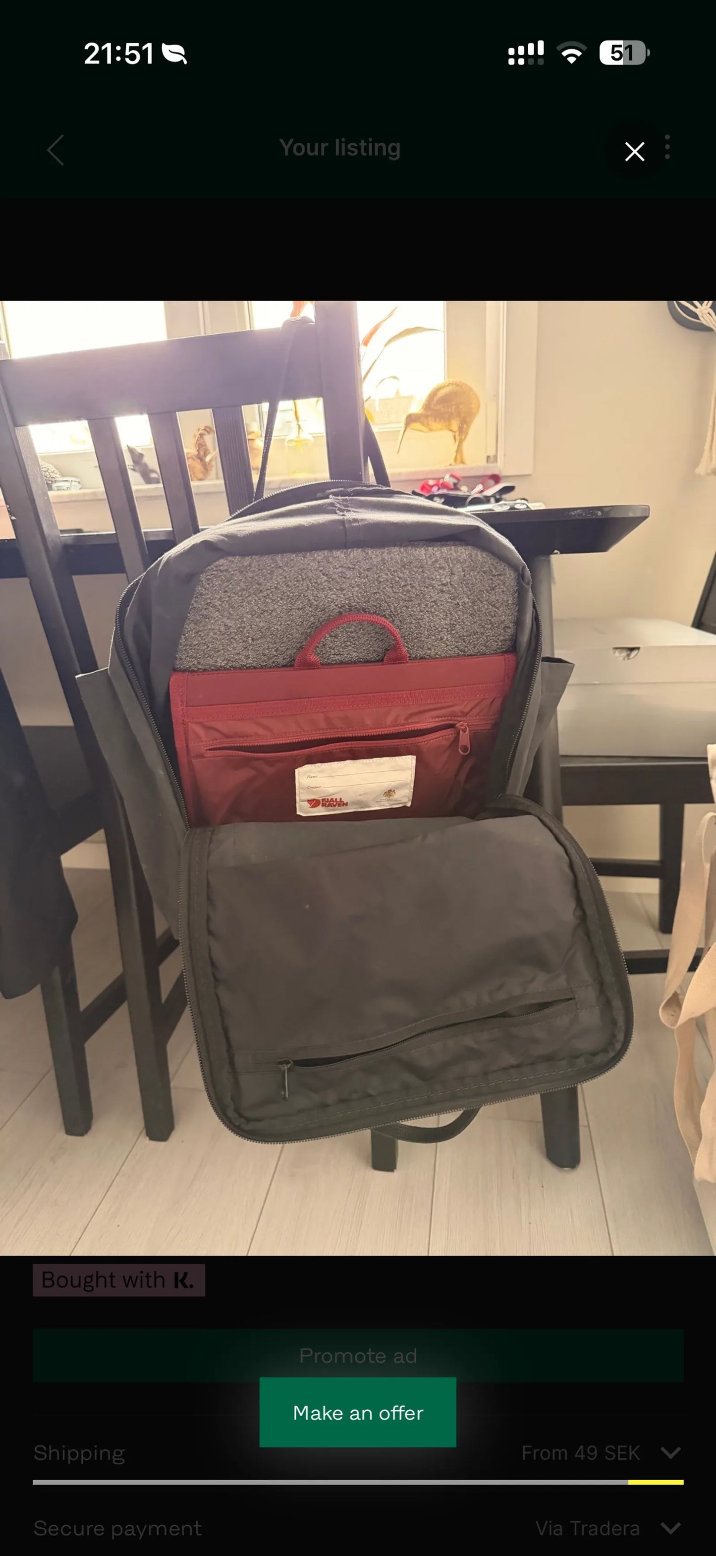 Fjällräven Kånken Laptop 17 Backpack