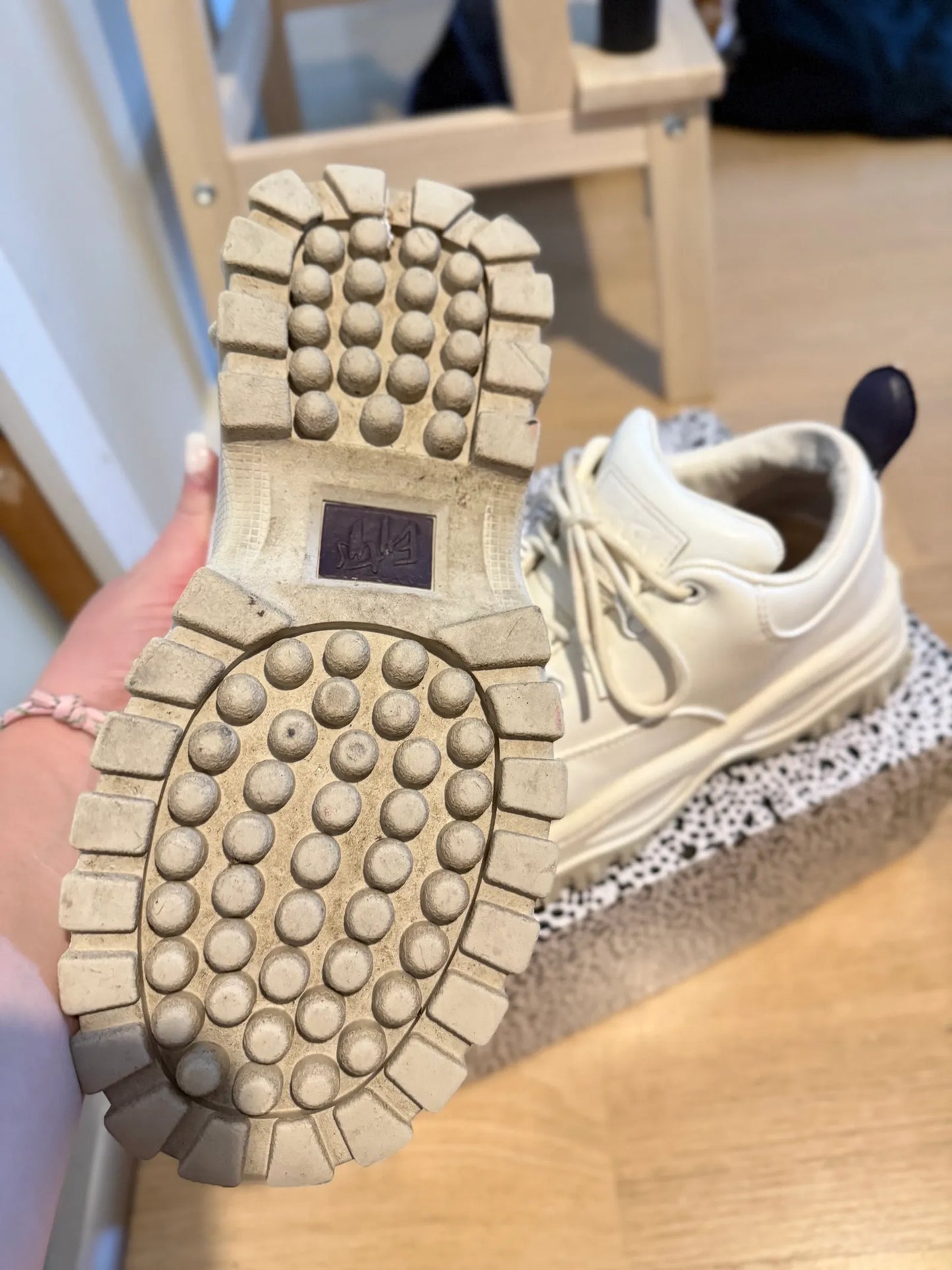 Eytys Angel Canvas Bright White-sneakers