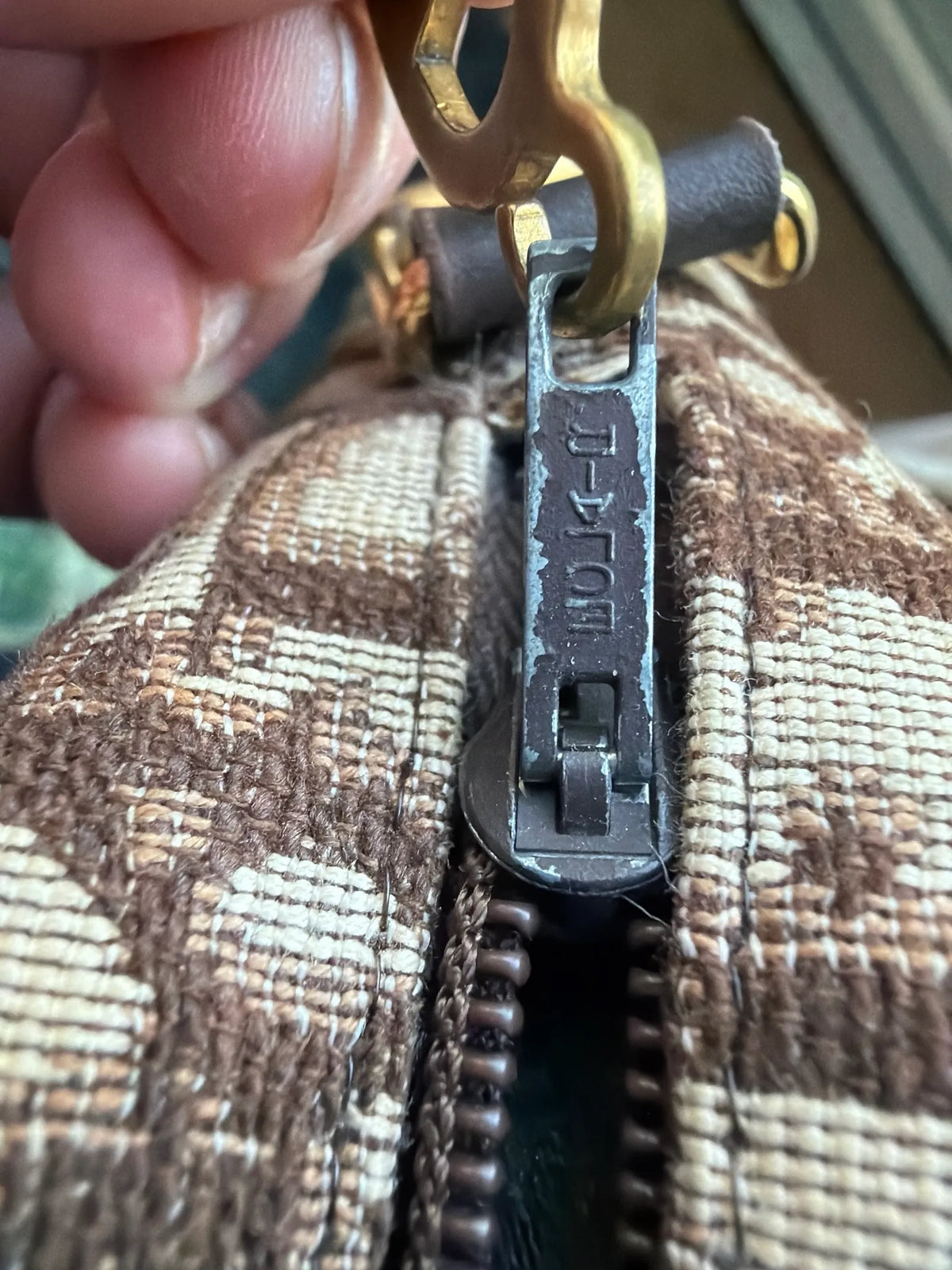 Christian Dior Diorissimo Pattern-axelremsväska