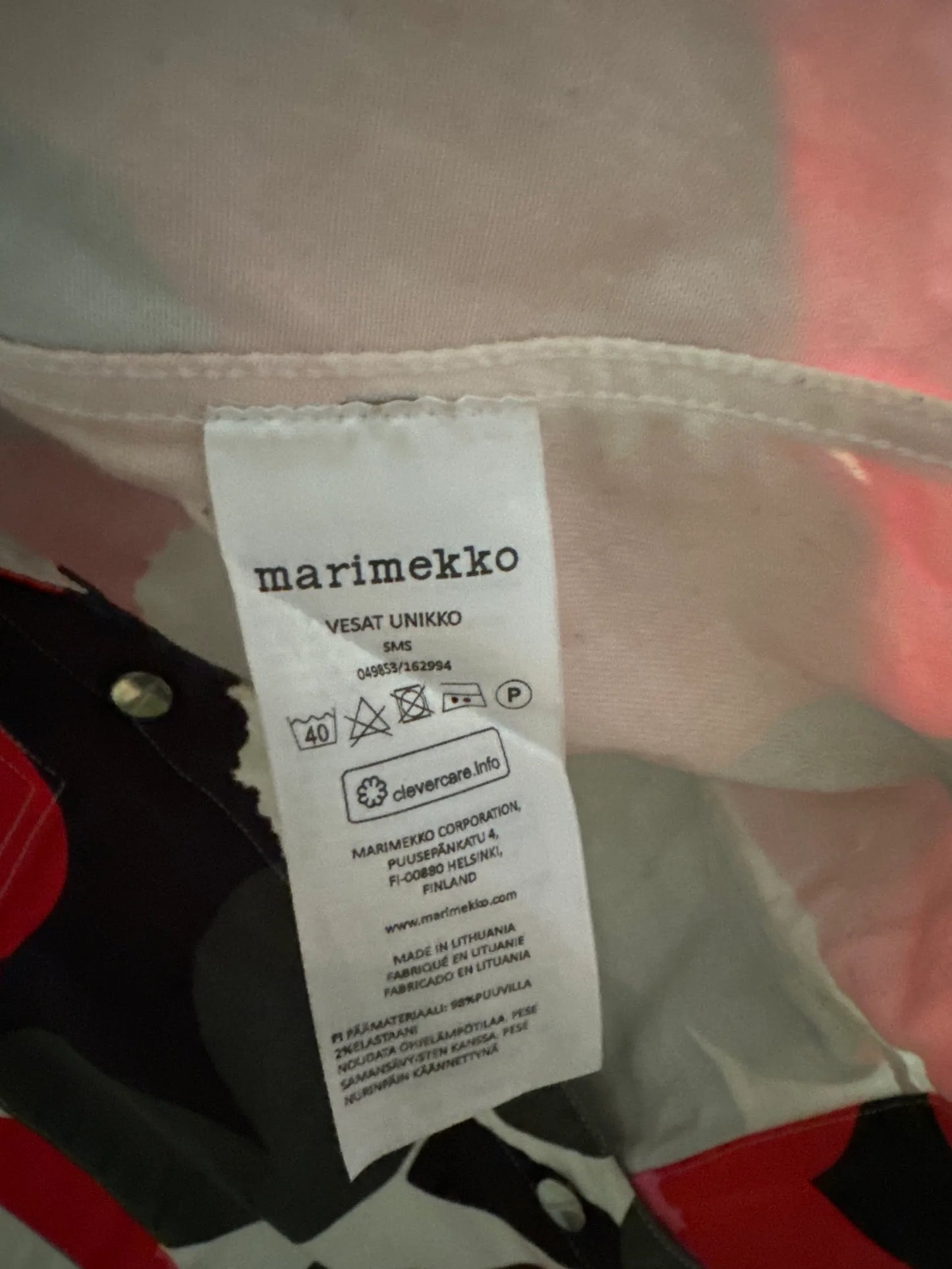 Marimekko X Cesar Unika-jacka