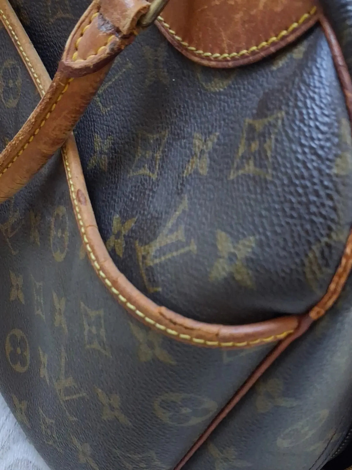 Louis Vuitton-skinnhandväska