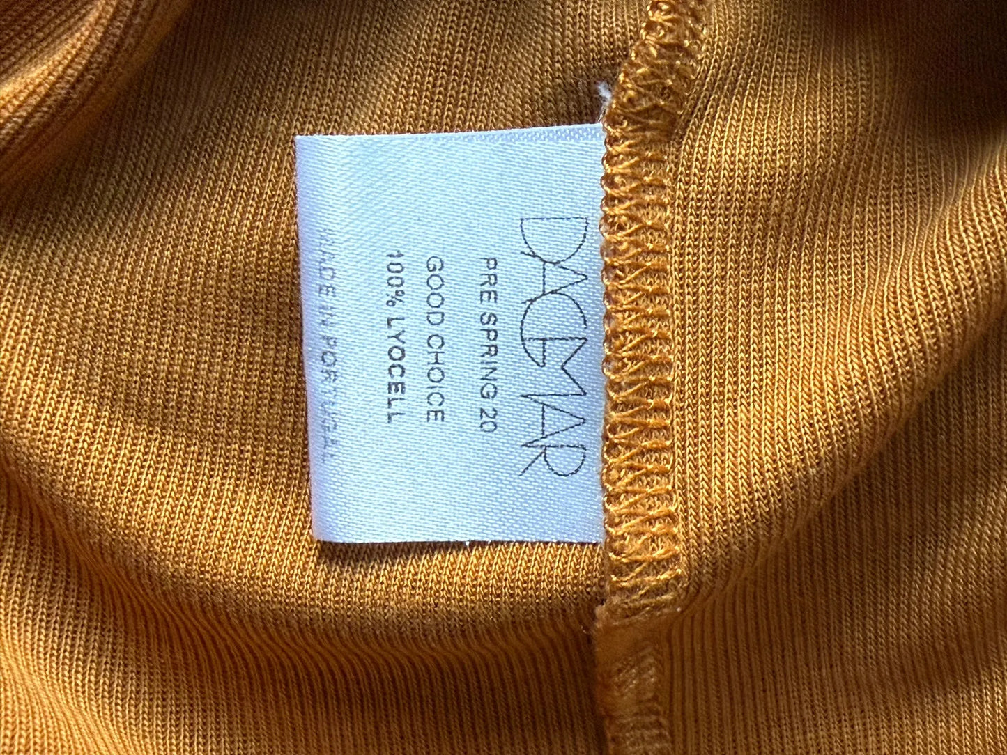 Dagmar Rib tee T-shirt