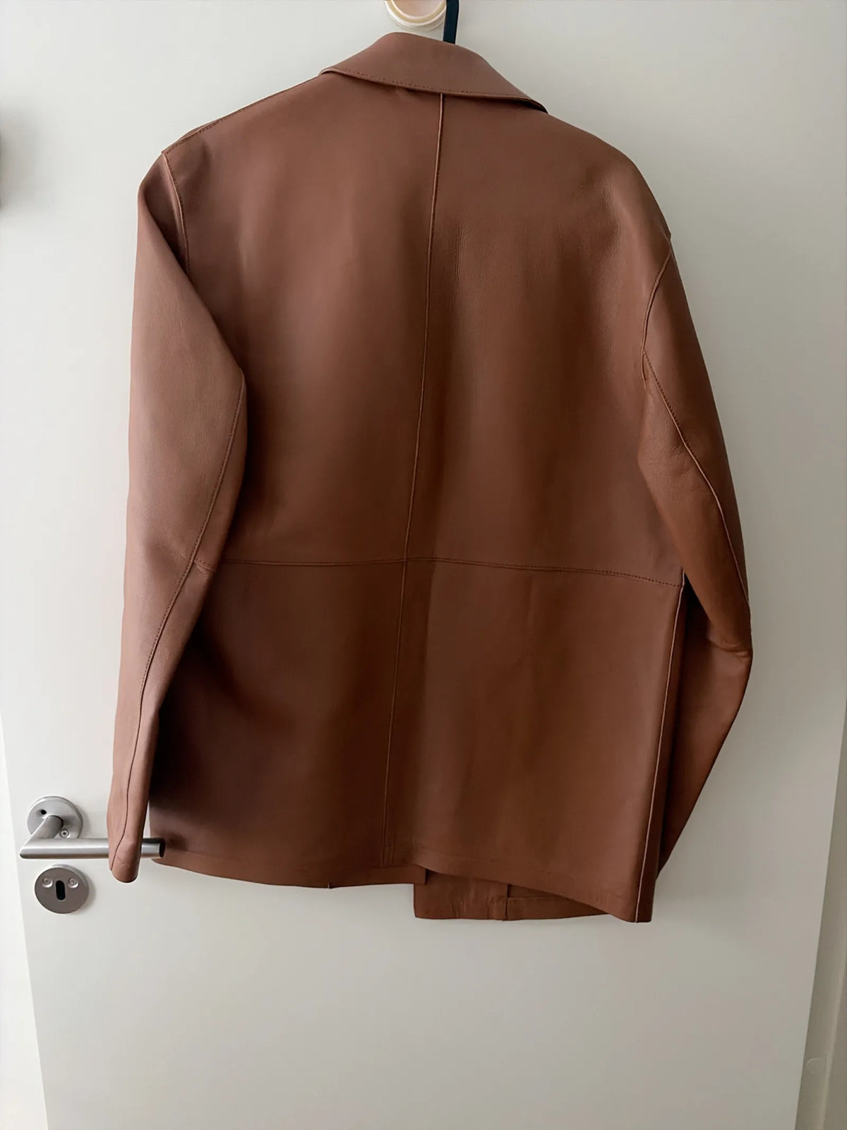 Toteme Clean Leather-skinnjacka