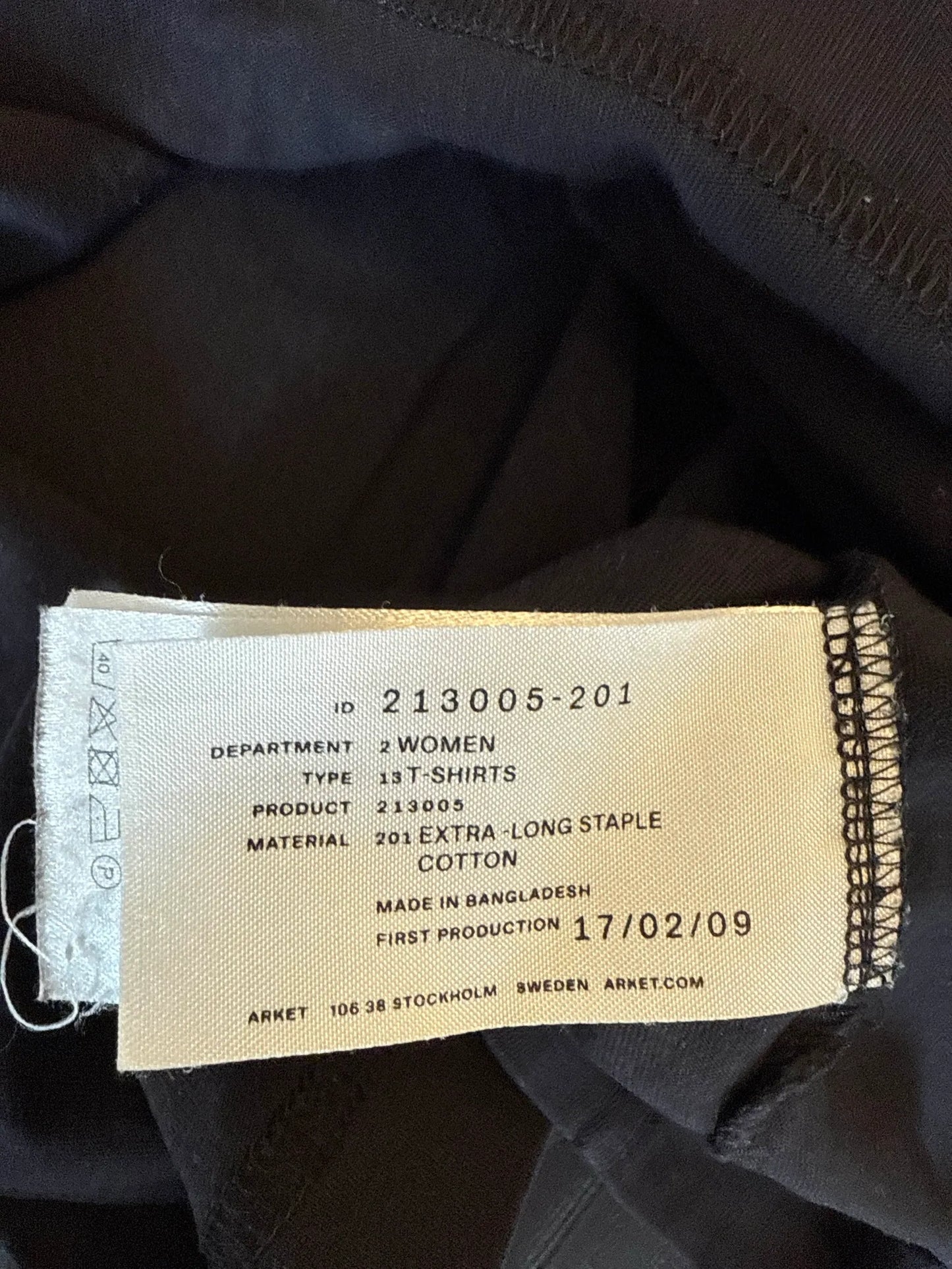 Arket-långärmad t-shirt