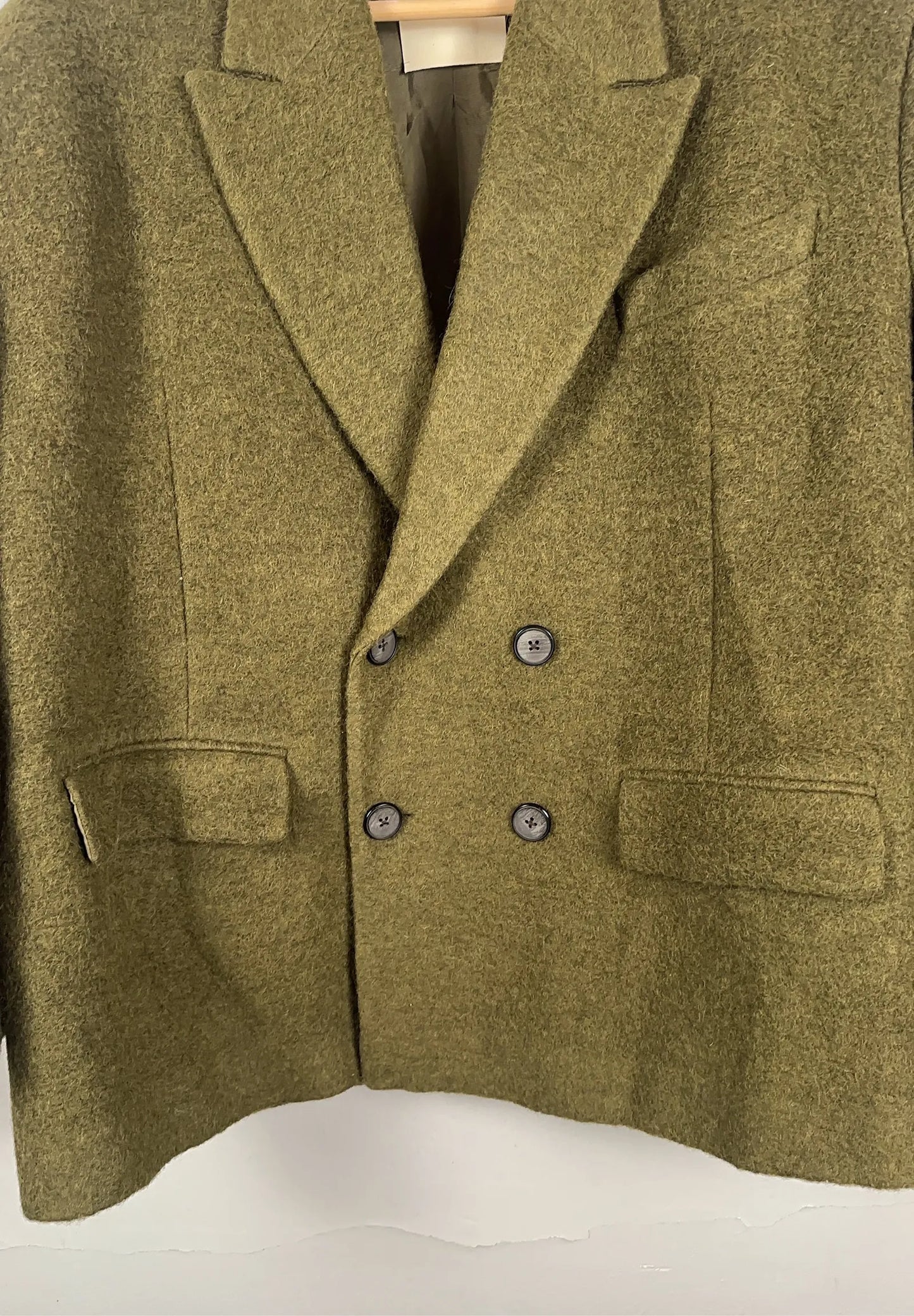 Bouguessa Fabri oversized wool-blend-ullkappa