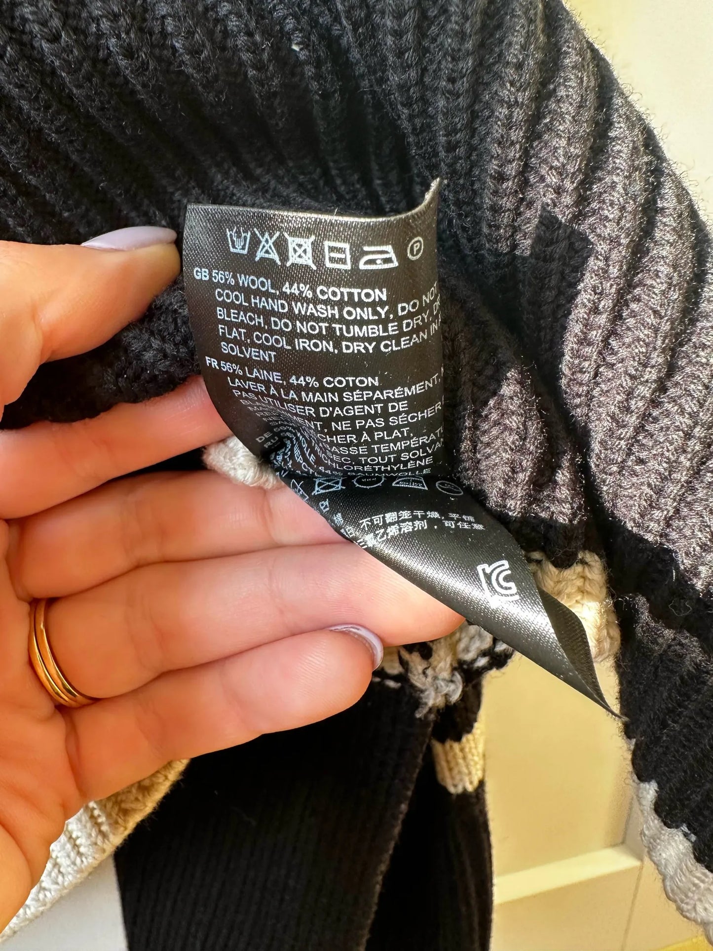 Toteme Signature Stripe-ulltröja