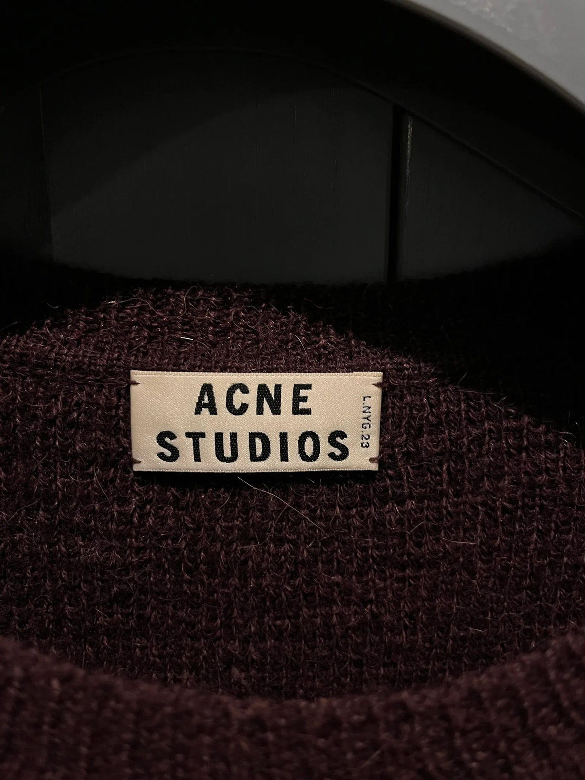 Acne Studios-ulltröja