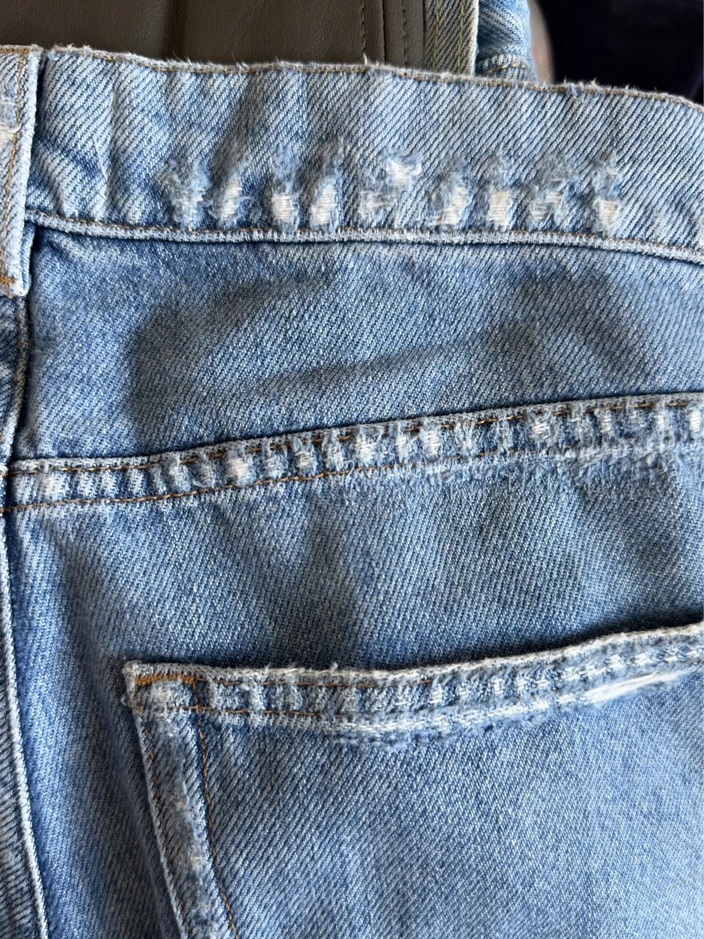 Acne Studios Boy Indigo Fray Jeans
