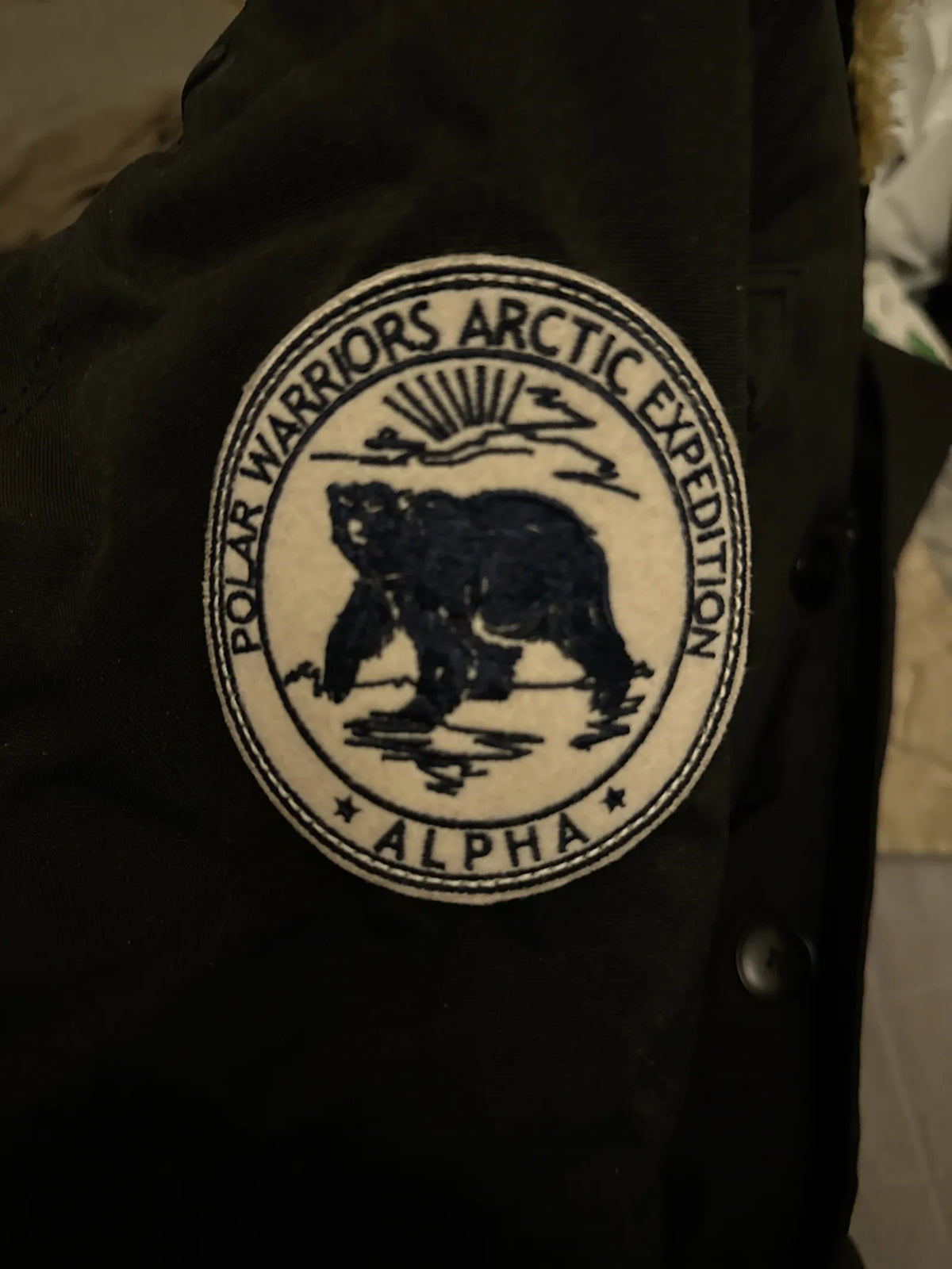 Alpha Industries Polar Unisex - Parkas Black Jacket