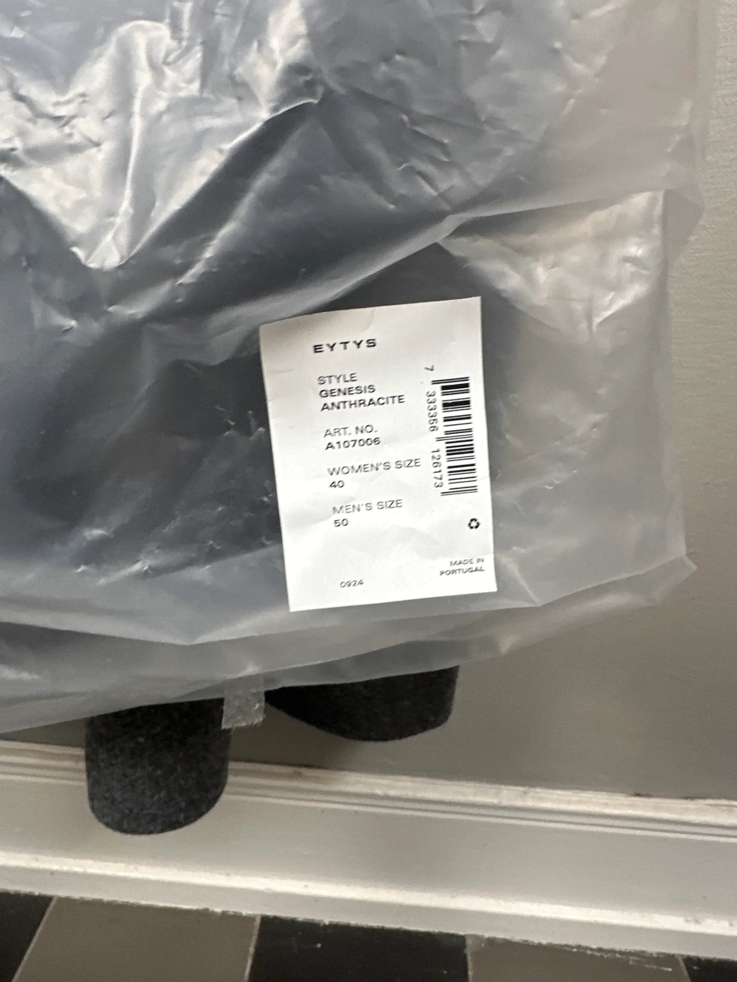 Eytys Genesis Antracite-ullkappa NWOT