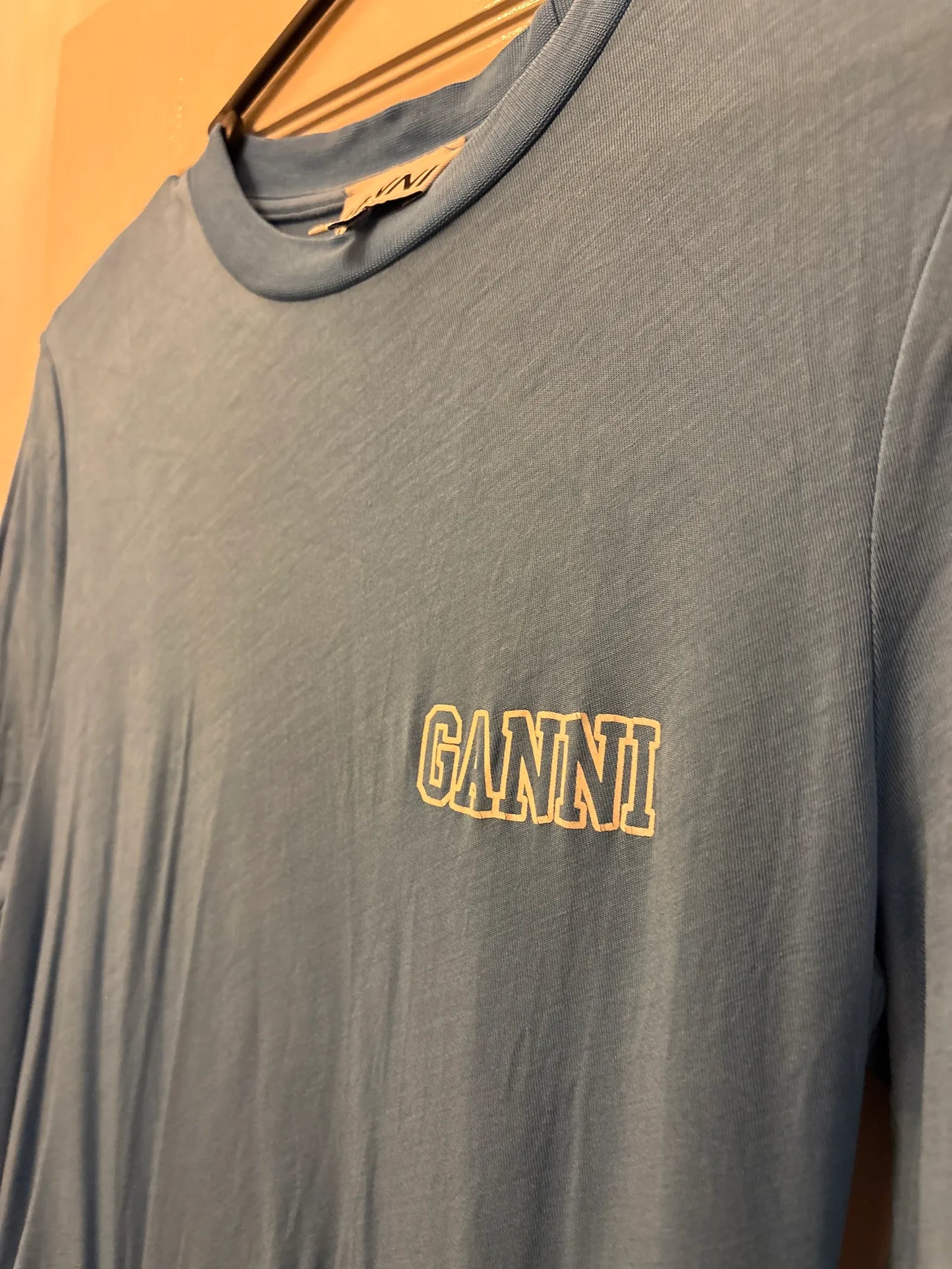 Ganni Crinkle Maxi Dress