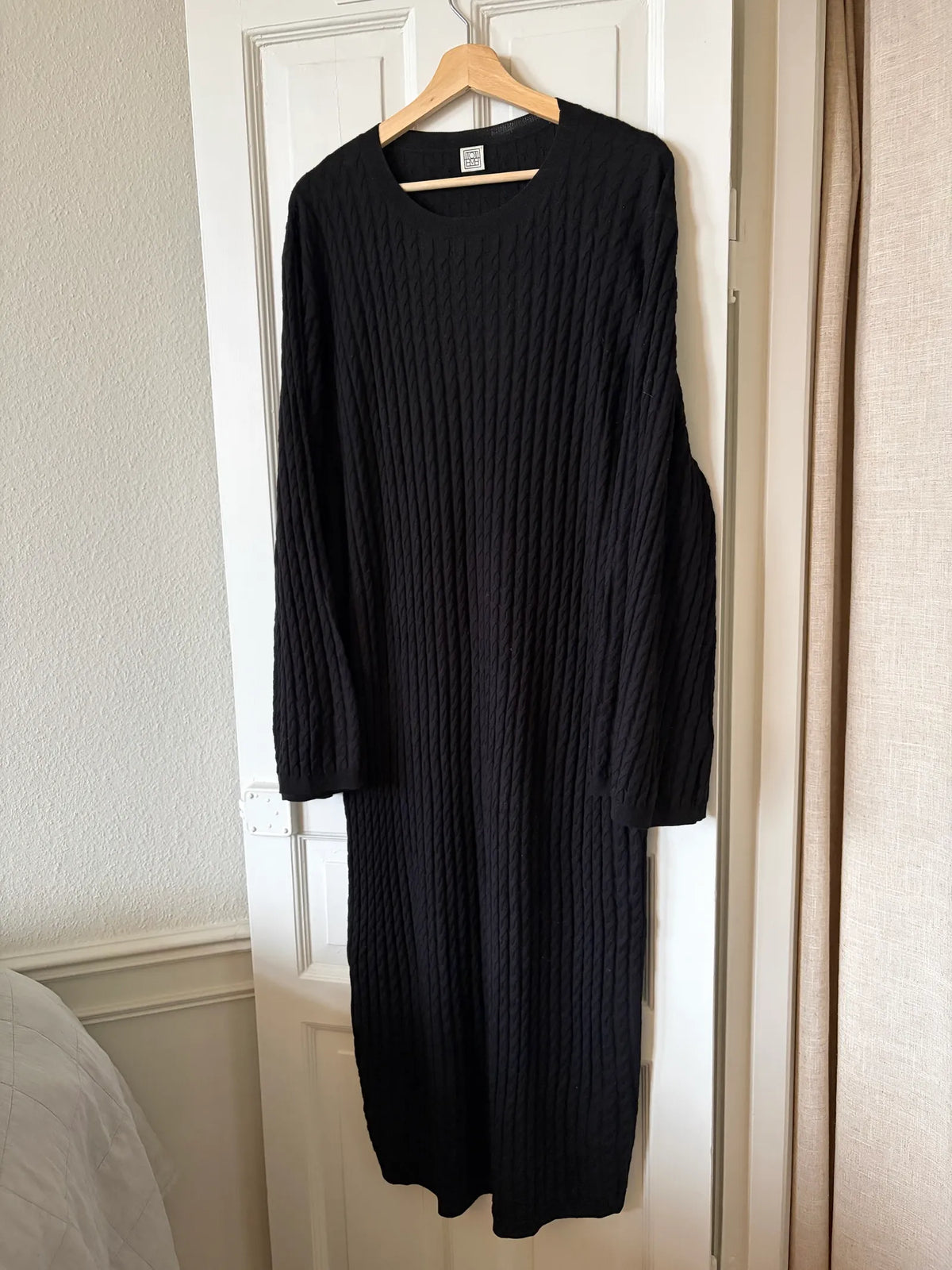 Toteme Cable Knit-ullklänning