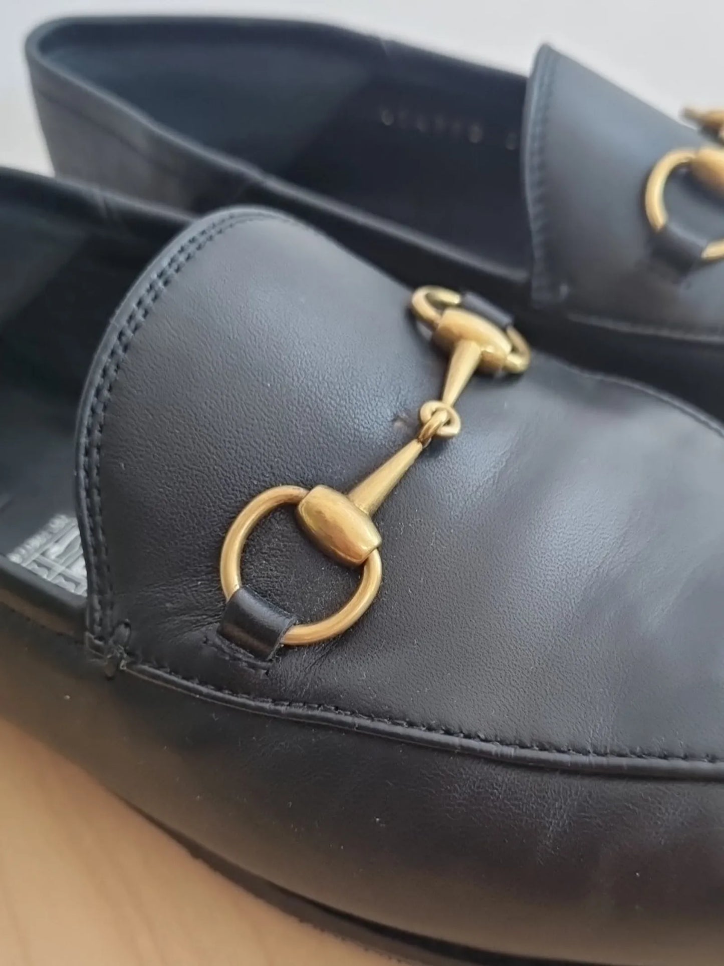 Gucci Brixton Horsebit Loafers