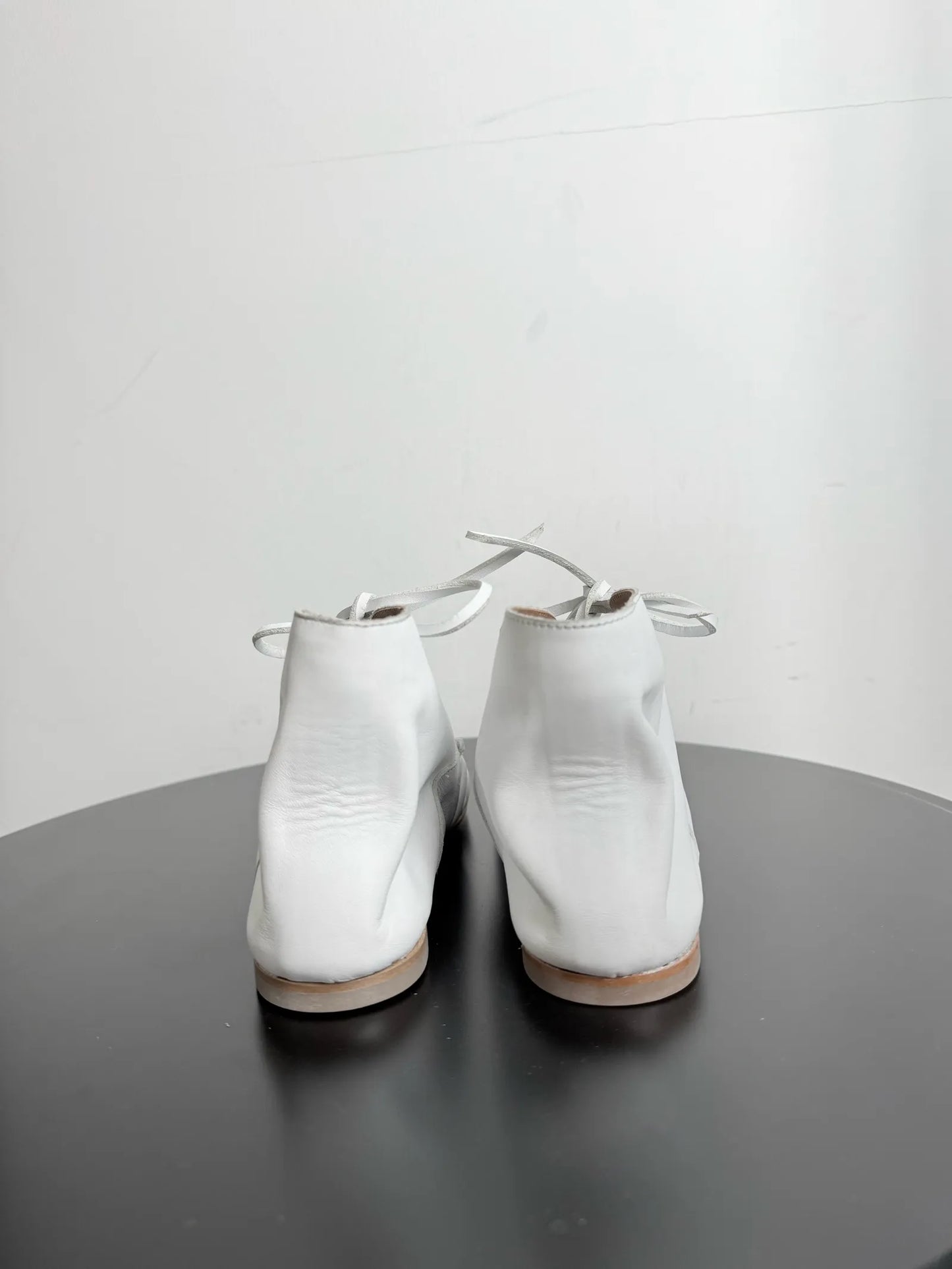 Flattered Babba White Loafers