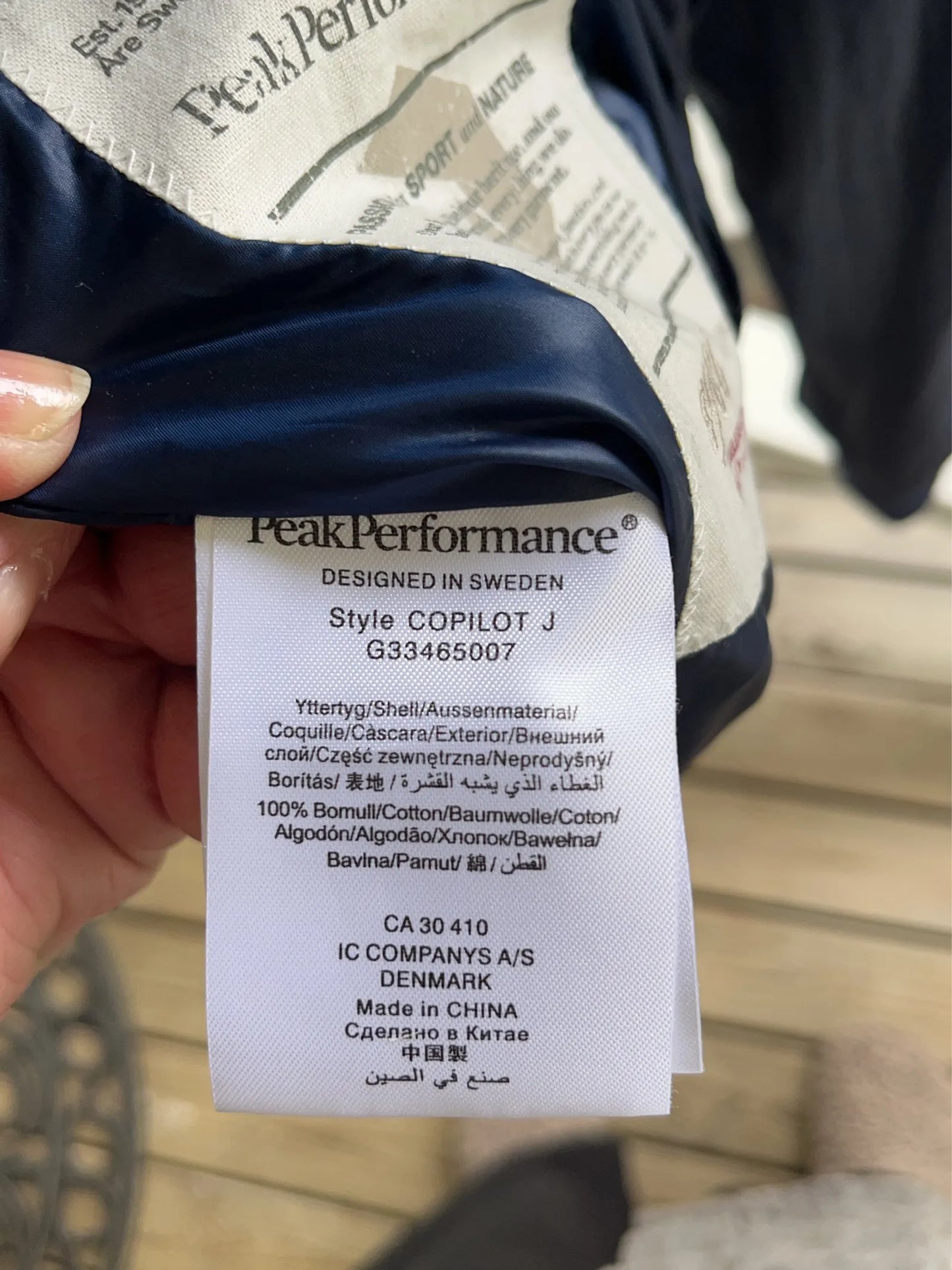 Peak Performance Jacket