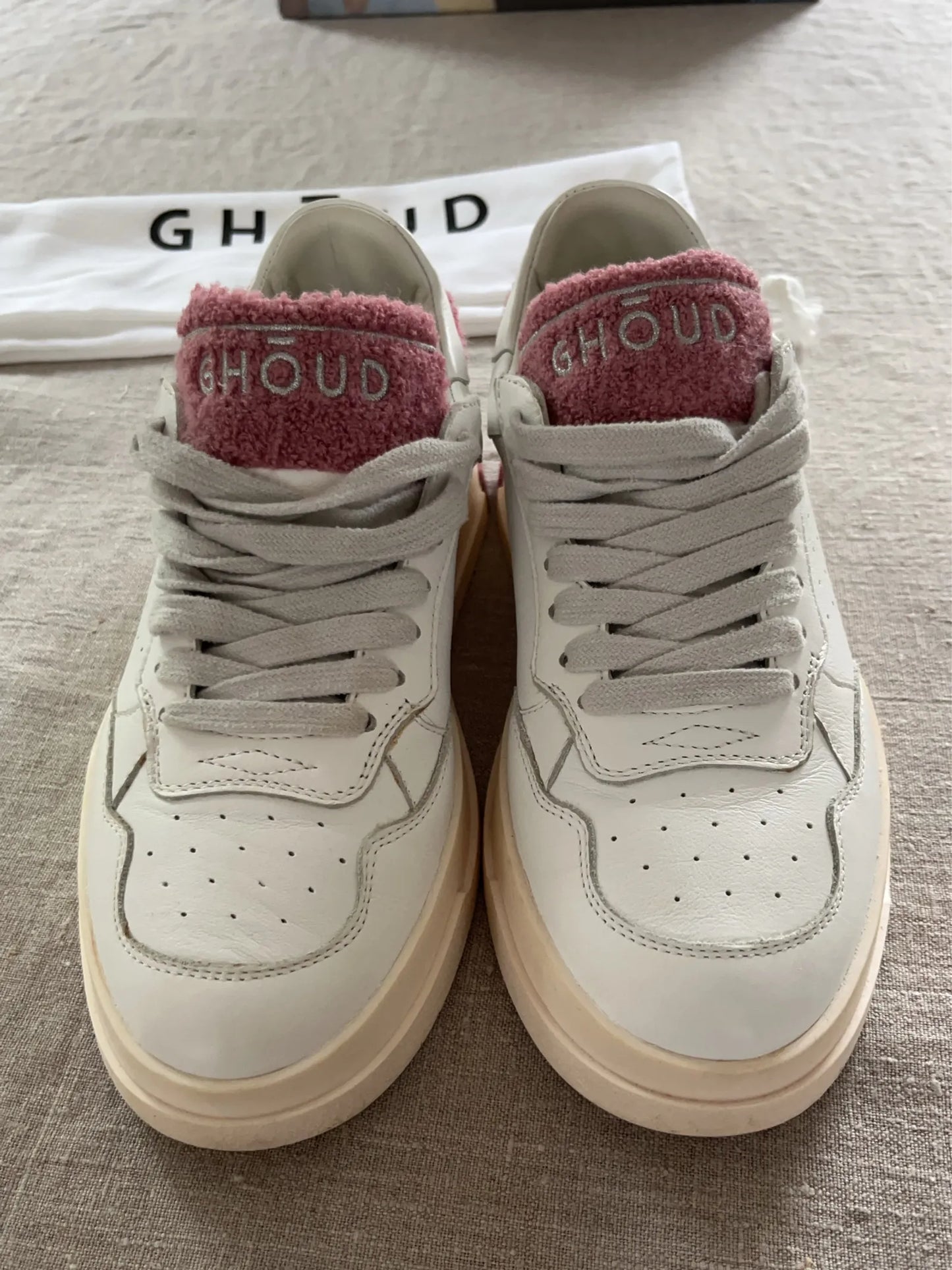 Ghoud Venice-skinnsneakers NWOT