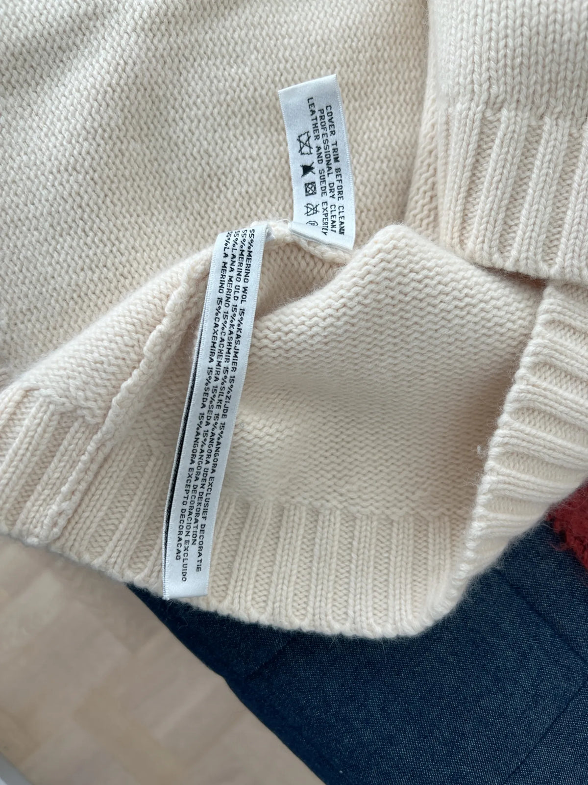 Ralph Lauren-skinnponcho NWOT