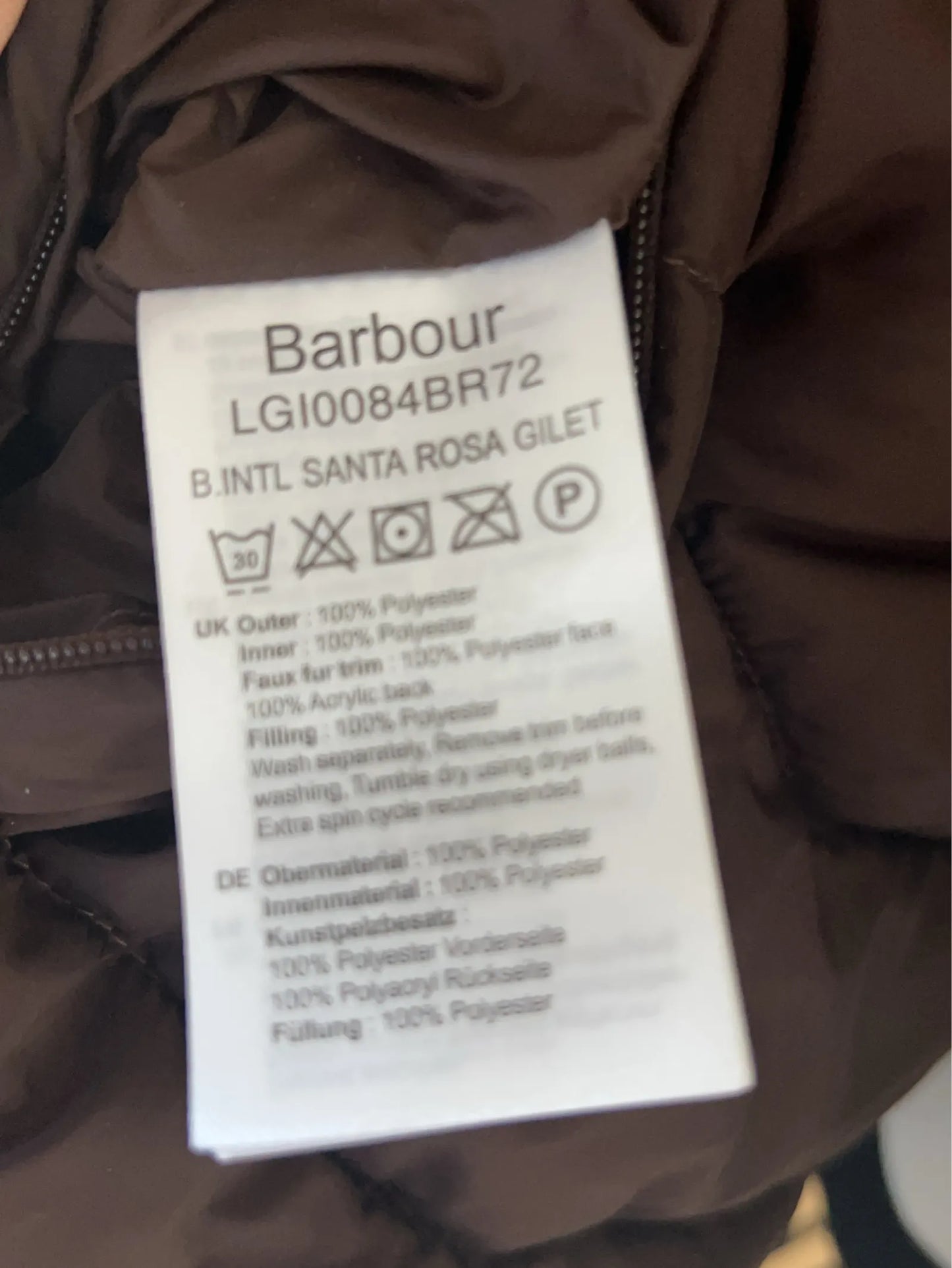 Barbour Vest