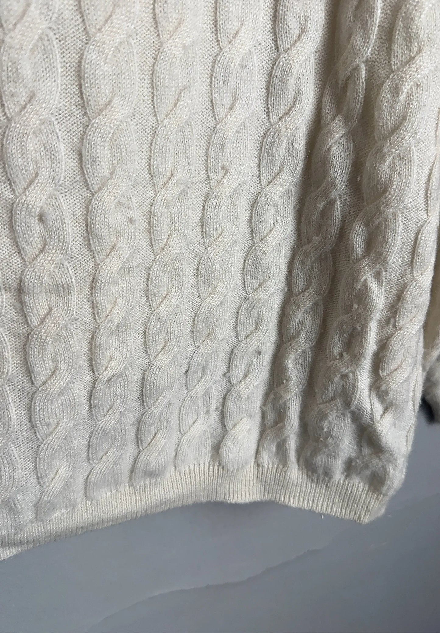 Toteme Cashmere Cable Knit-kashmirtröja