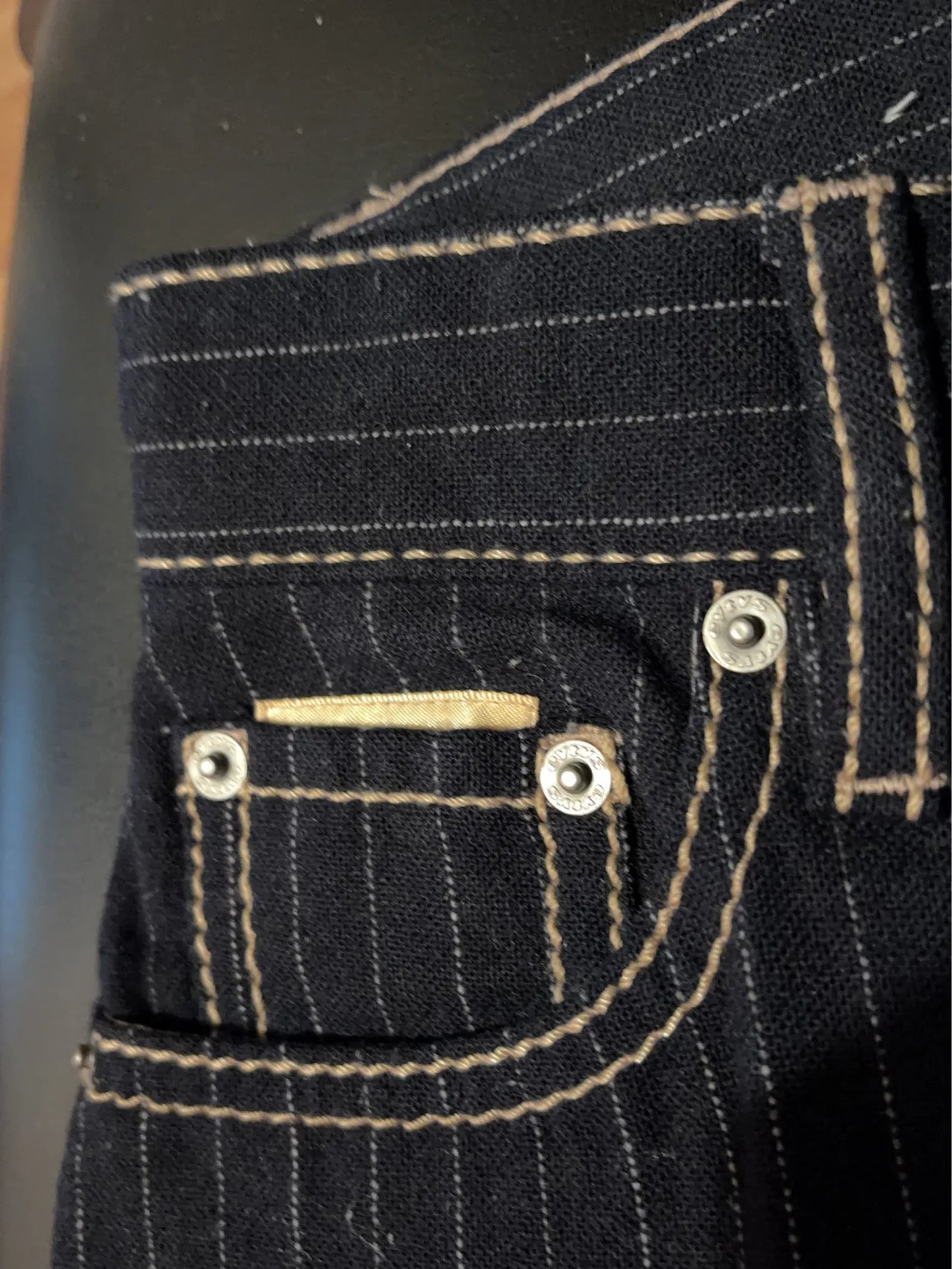 Eytys Benz Pinstripe Midnight Trousers