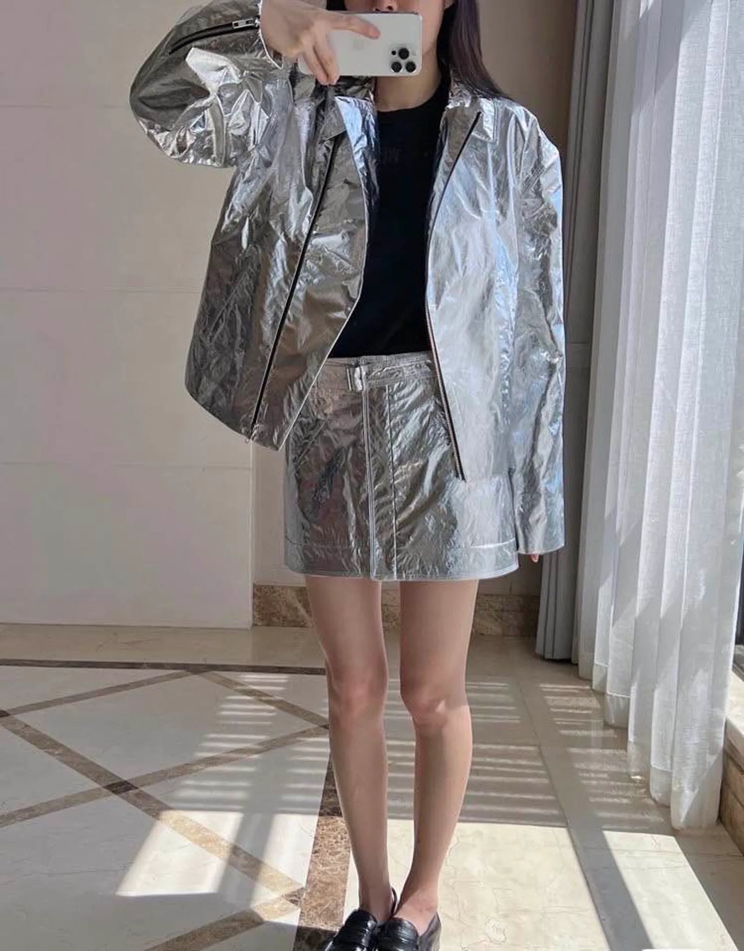 Stine Goya-skinnjacka NWOT