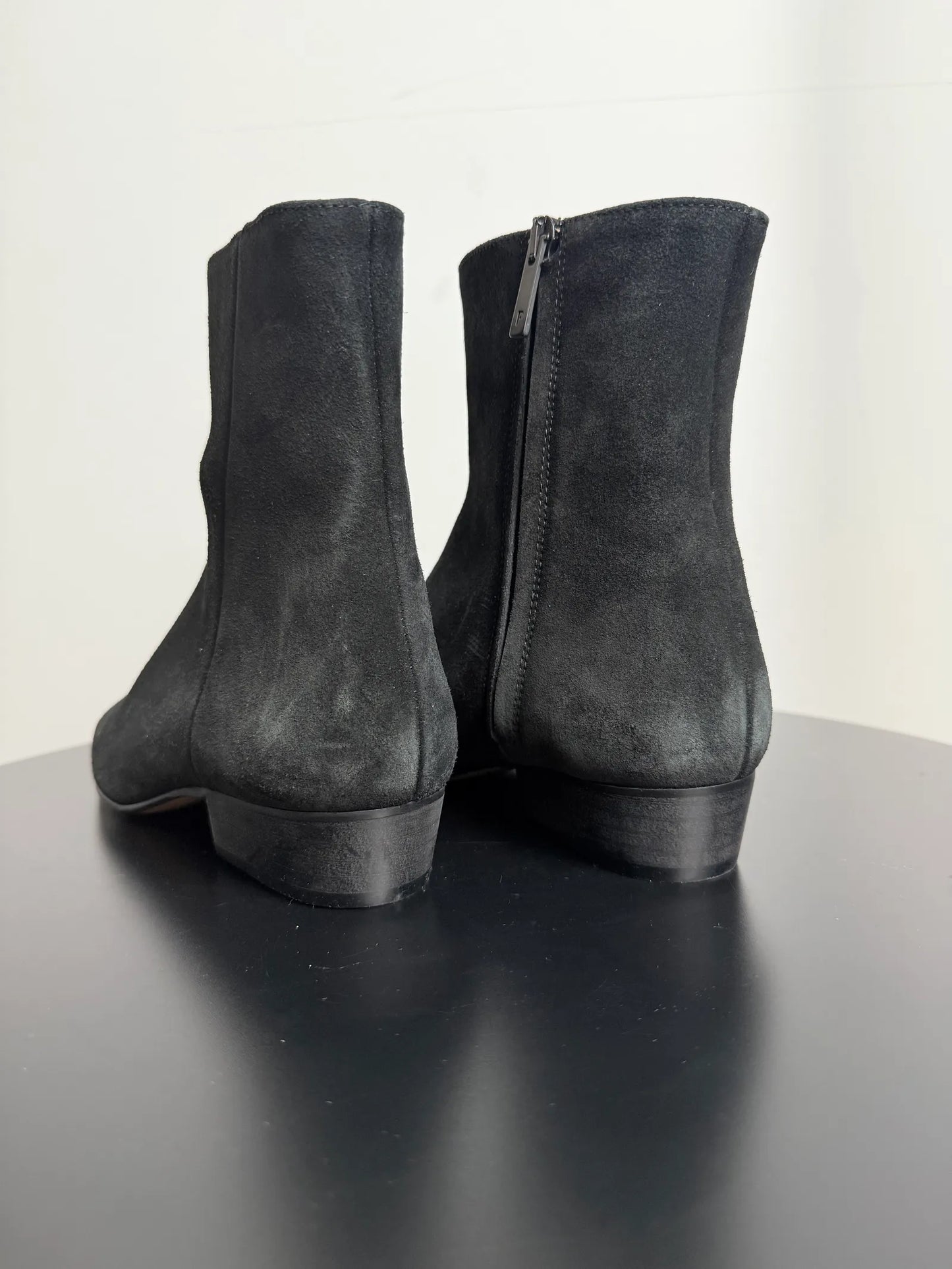 Flattered Rami Black Suede-boots