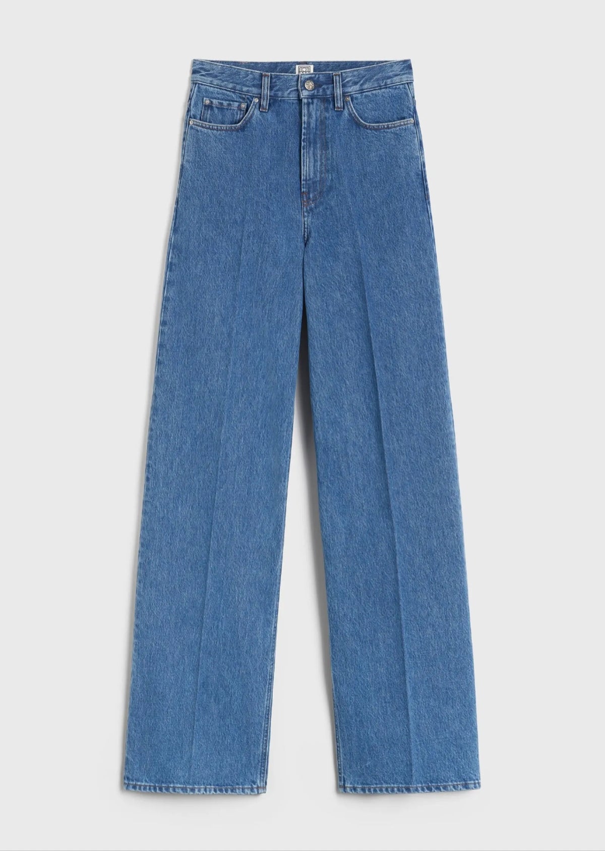 Toteme Wide Leg Denim Jeans