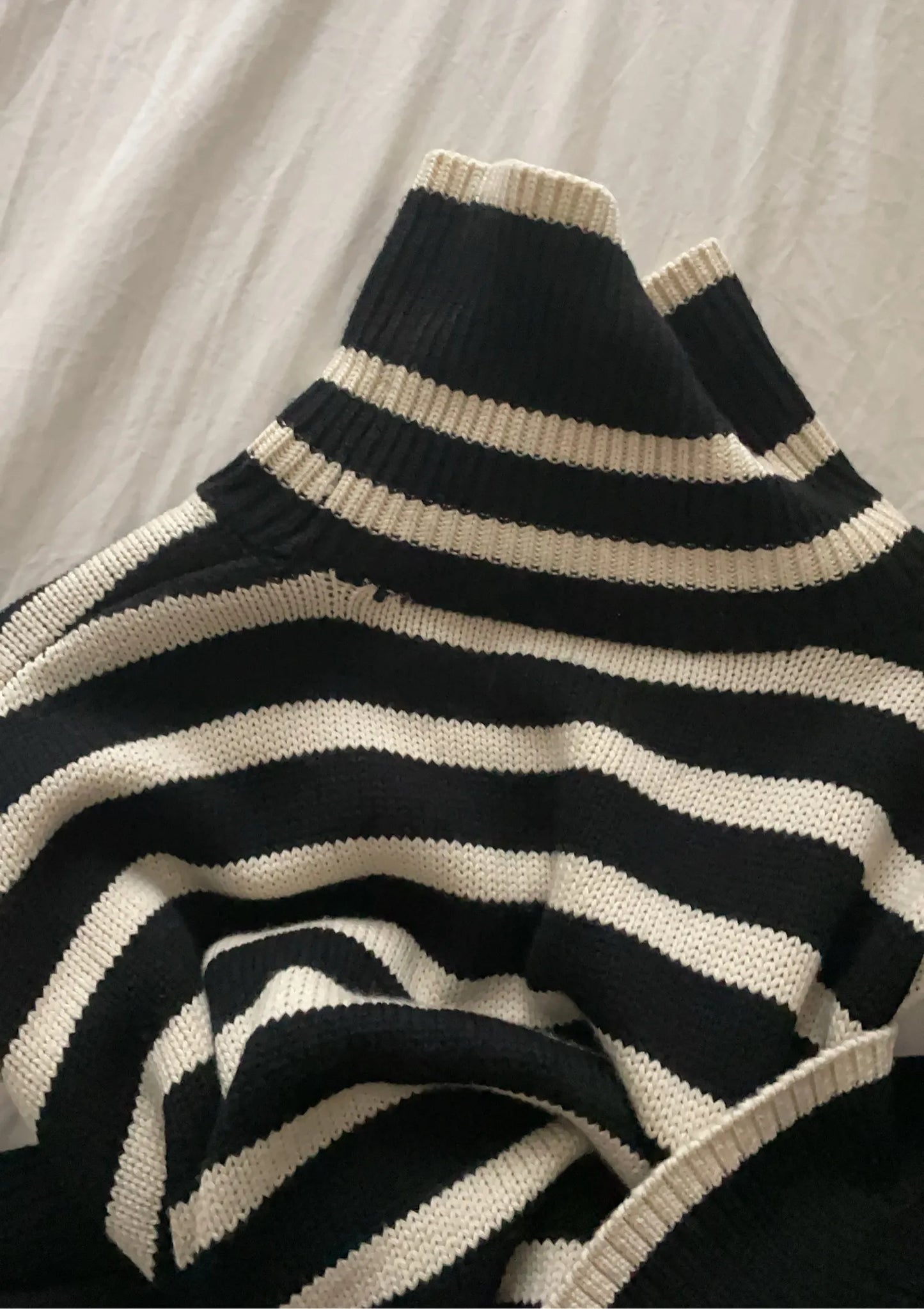 Toteme Signature Stripe Turtleneck Sweater