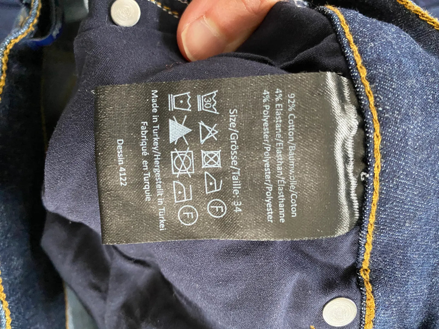 Baum und Pferdgarten-jeans
